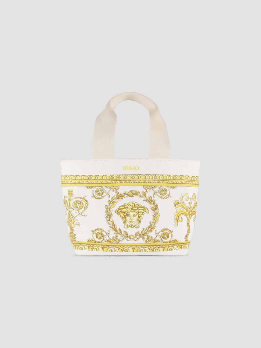 Versace Medusa Versace Print Tote Bag | Saks Fifth Avenue