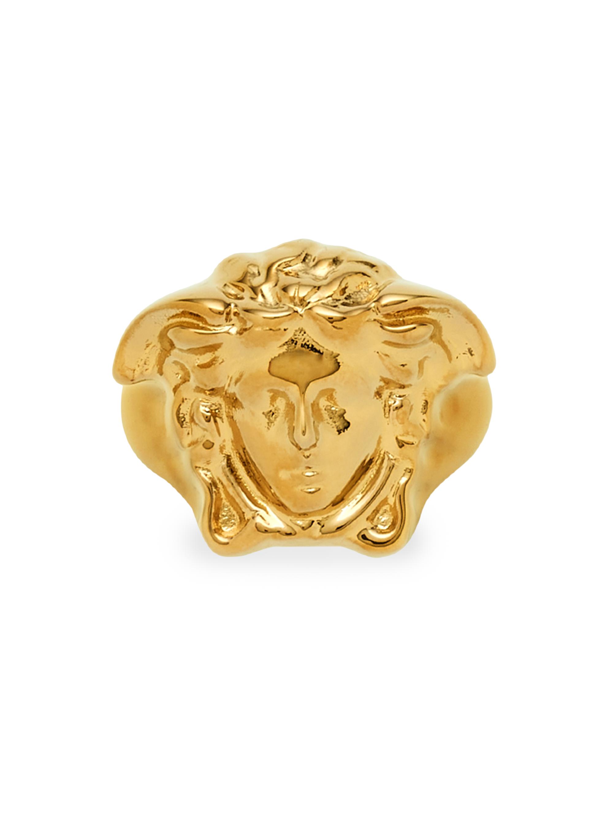 Versace Women's Goldtone Medusa Ring -  Gold