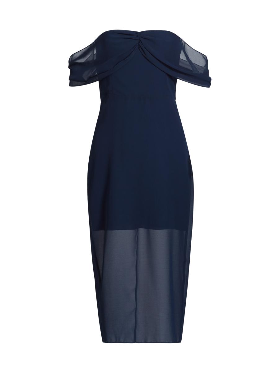 レディースウェア Theredthread S oval pleats dress THEREDTHREAD