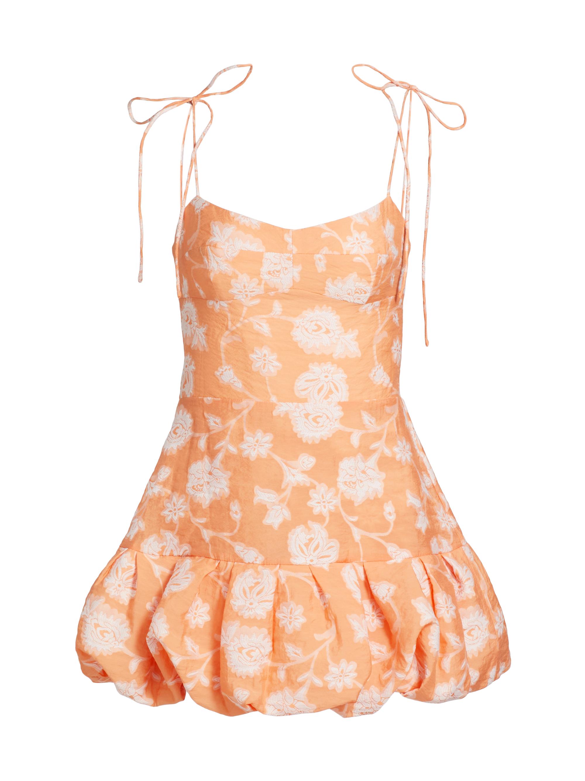Amanda Uprichard Women's  Skort Bubble Minidress - Melon