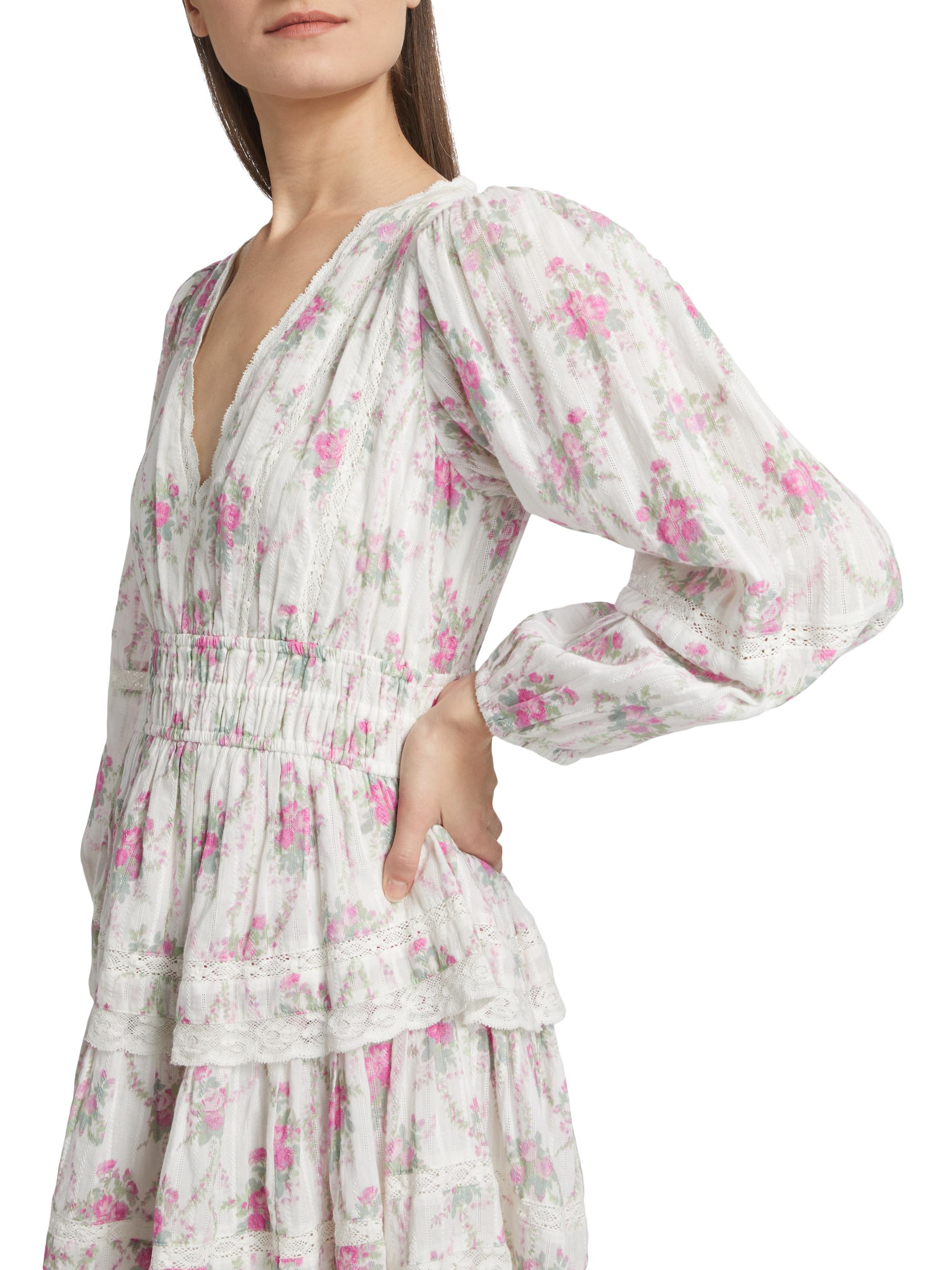 LoveShackFancy Garden Gates Rosamina Dress | Saks Fifth Avenue