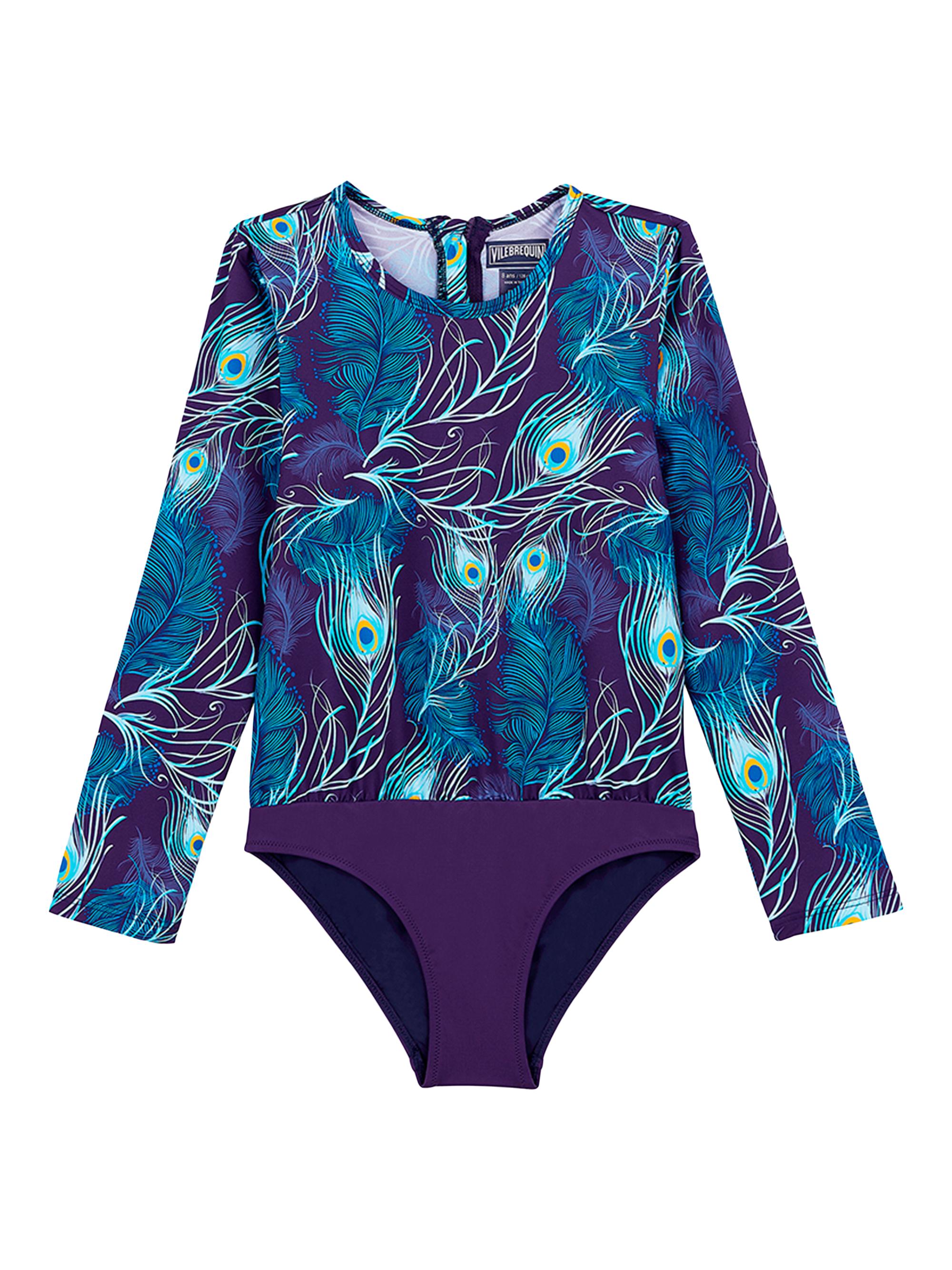 Vilebrequin Little Girl's & Girl's Eyes Of The Wind Rashguard - Blue