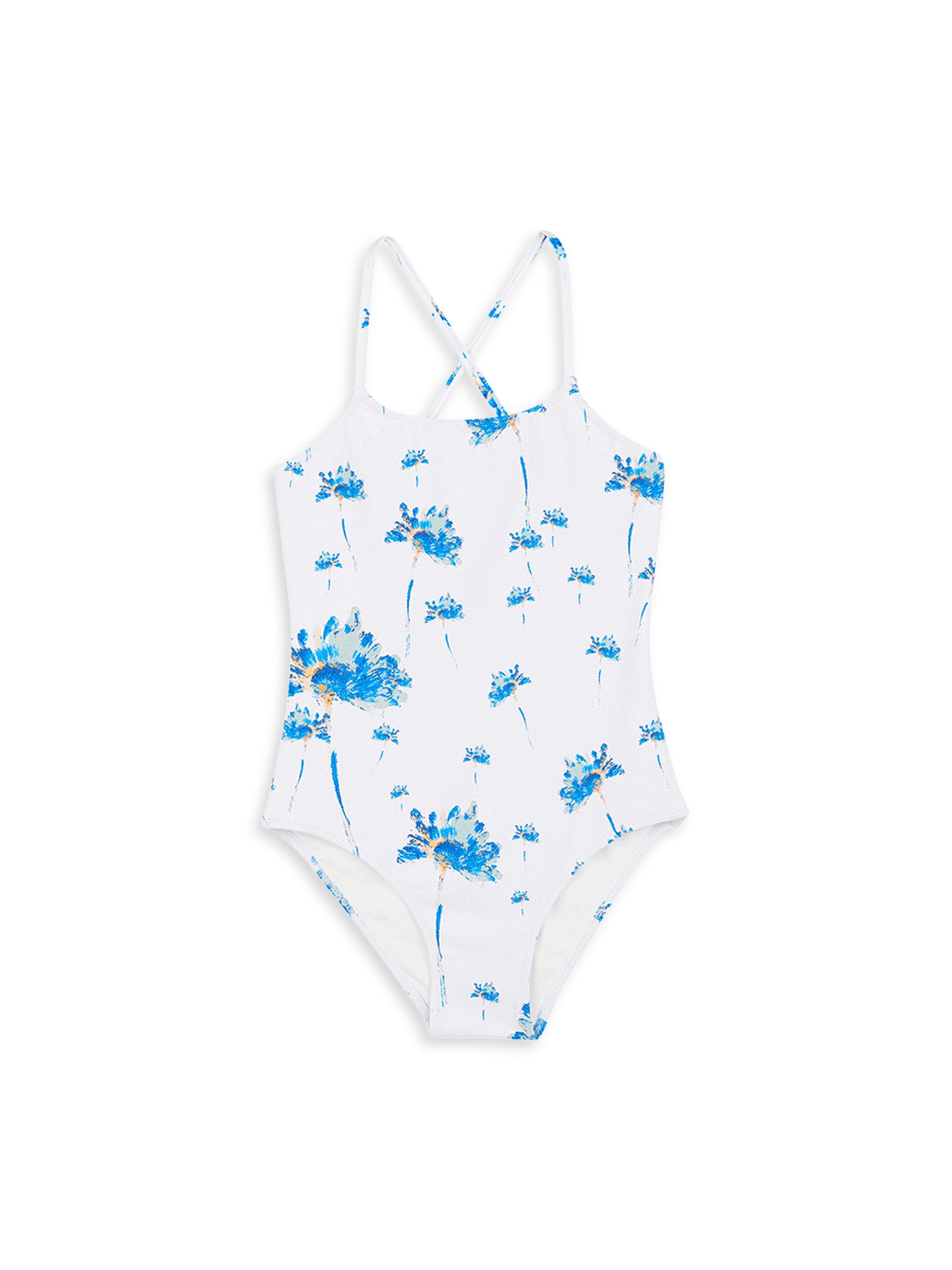 Vilebrequin Little Girl's & Girl's Flowers In The Sky One-Piece