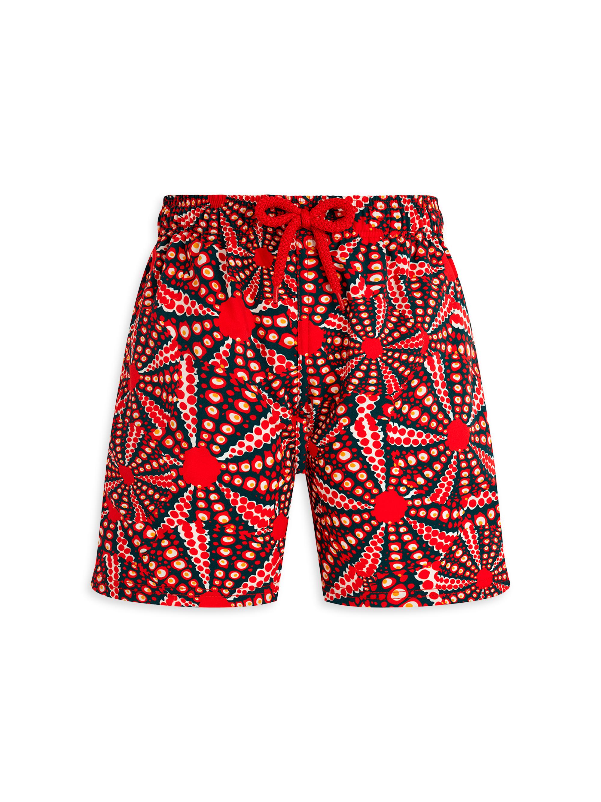 Vilebrequin Little Boy's & Boy's Oursinades Swim Shorts - Red