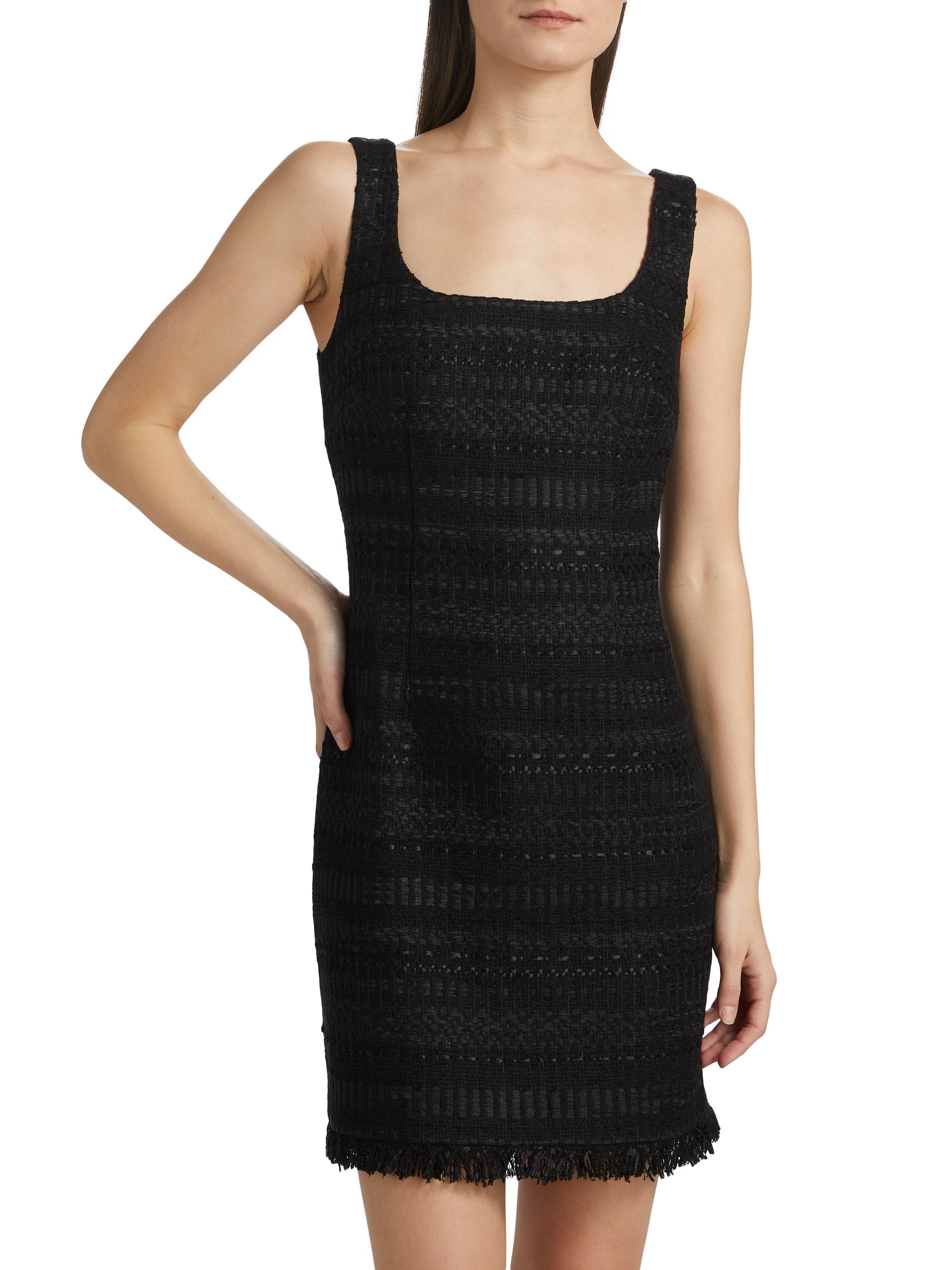 Kobi Halperin Amelia Fringed Tweed Minidress | Saks Fifth Avenue