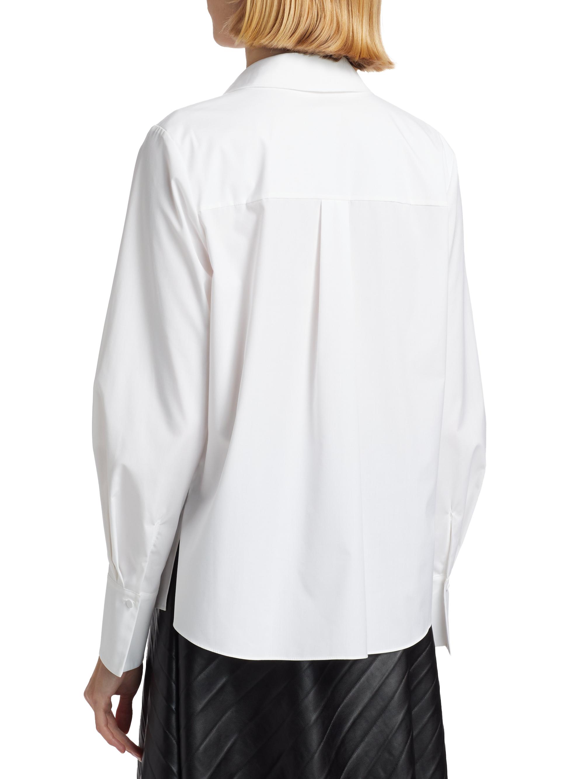 Kobi Halperin Gabbay Embellished Cotton Blouse | Saks Fifth Avenue