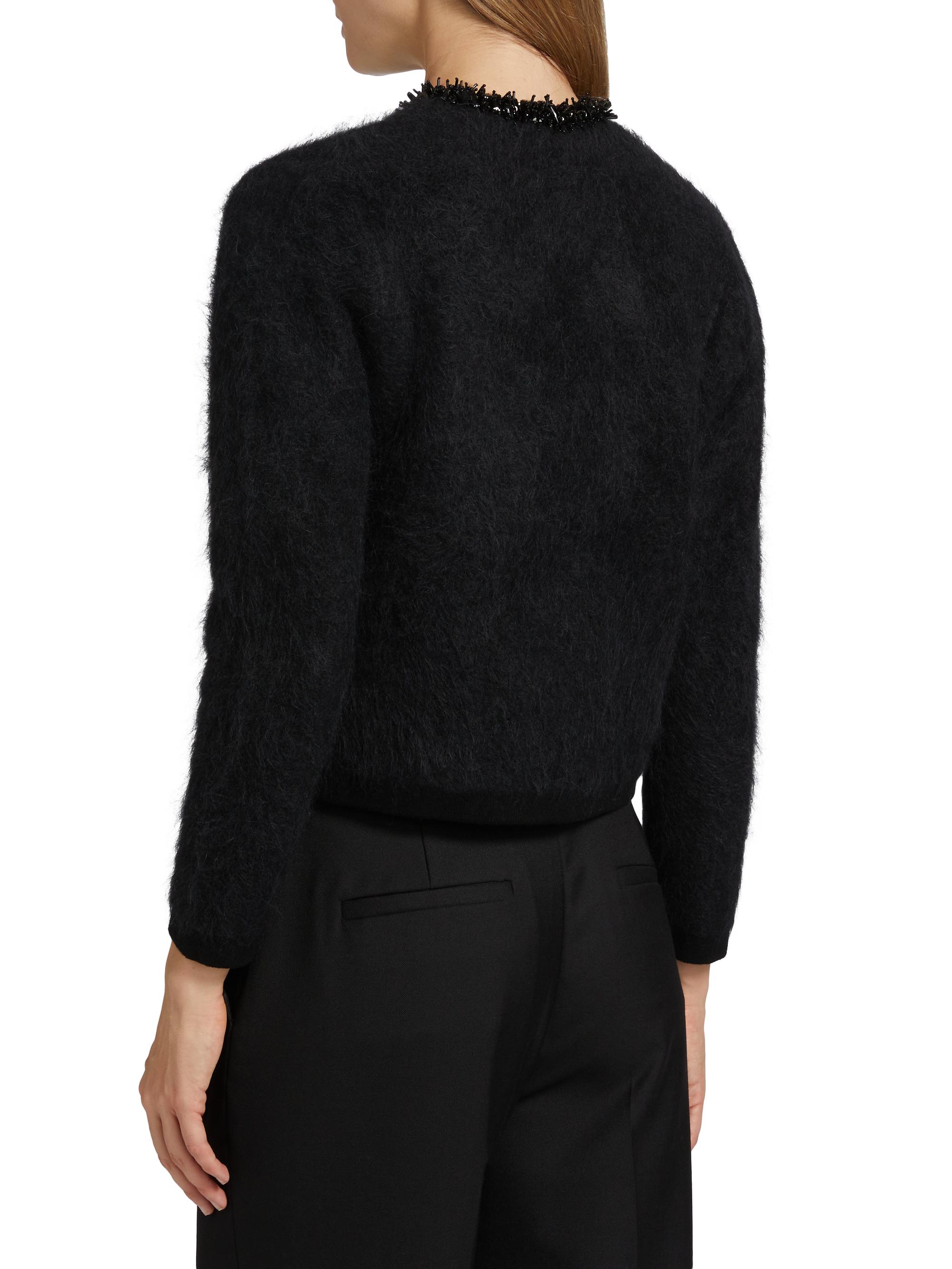 Kobi Halperin Madeline Embellished Alpaca-Blend Cardigan | Saks