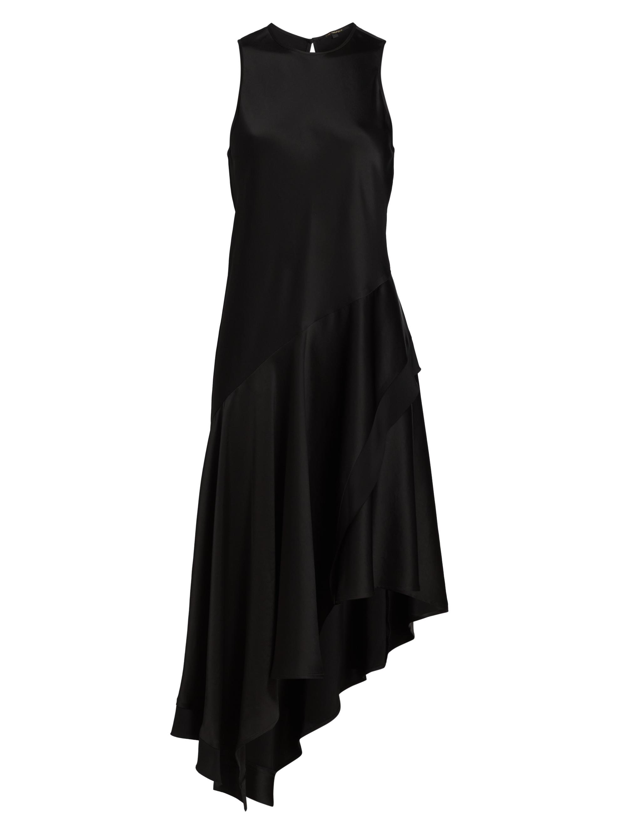 Kobi Halperin Women's Thea Satin Midi-Dress - Black