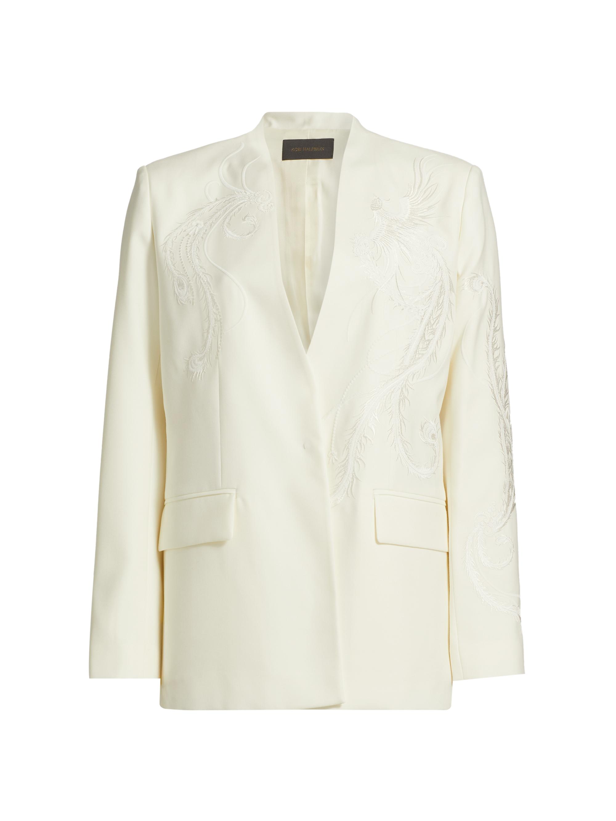 Kobi Halperin Women's Sydney Embroidered Wool-Blend Blazer -