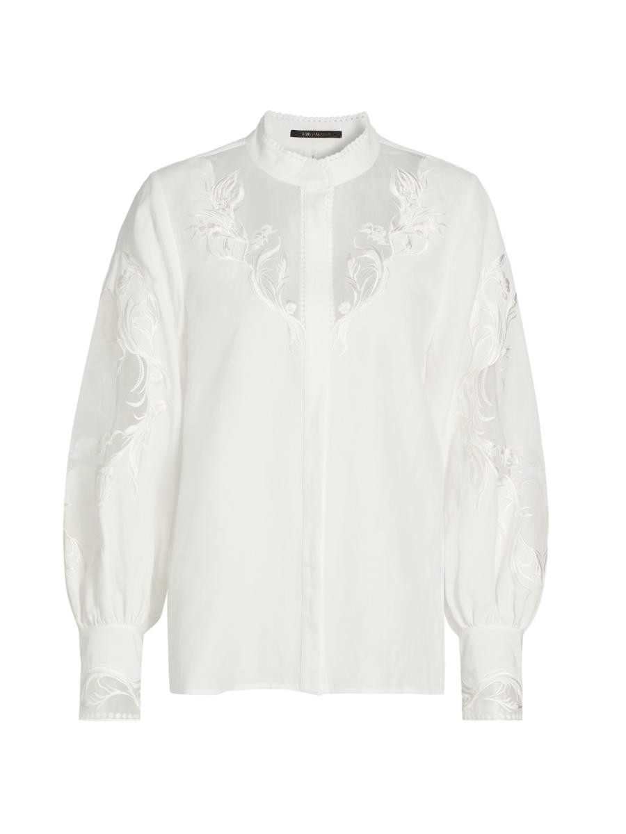 新品 herlipto Lace Trimming Cotton Blouse 大人気 herlipto Lace Trimming Cotton Blouse