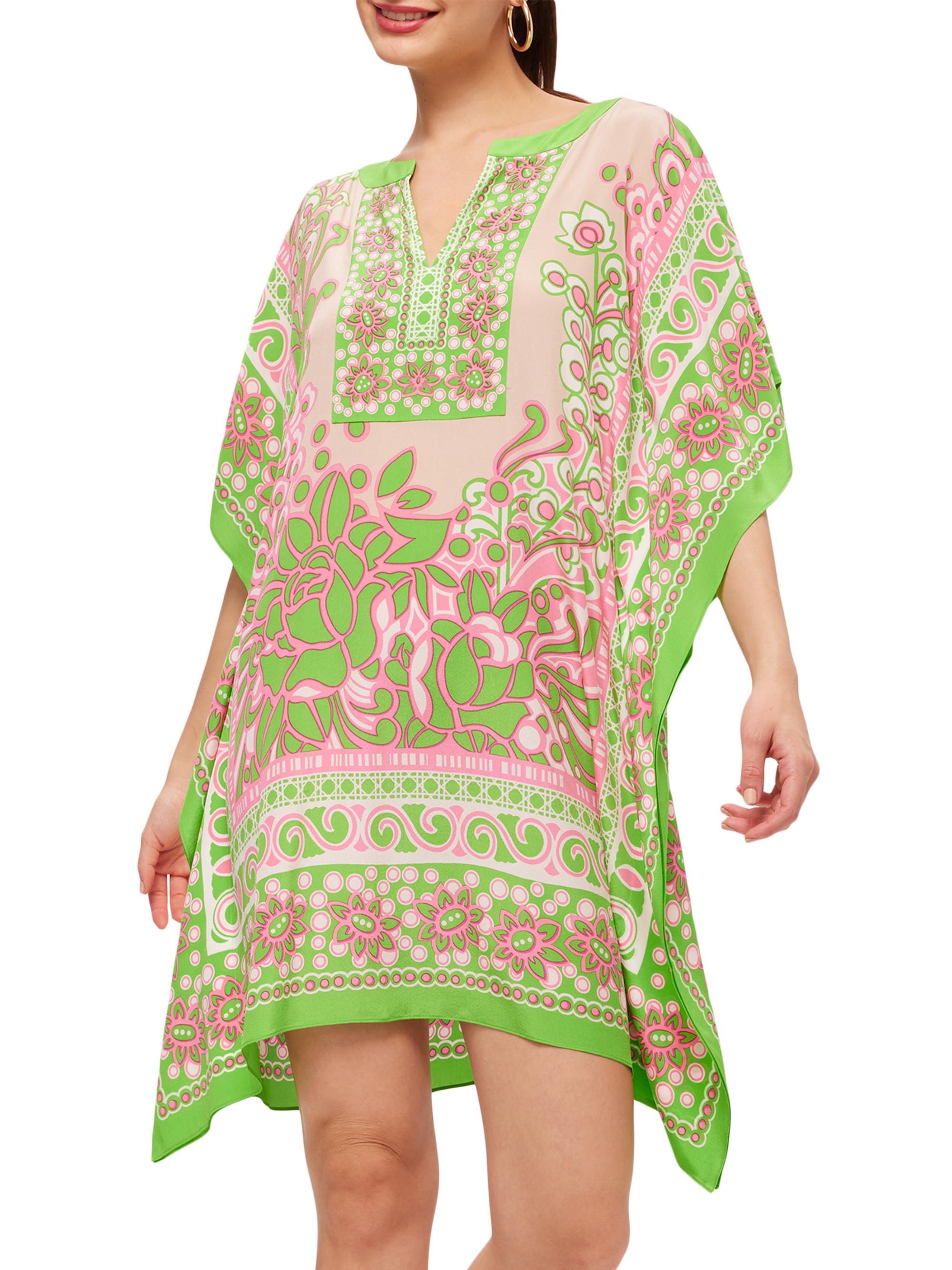 Trina Turk Women's Theodora Floral Caftan Dress