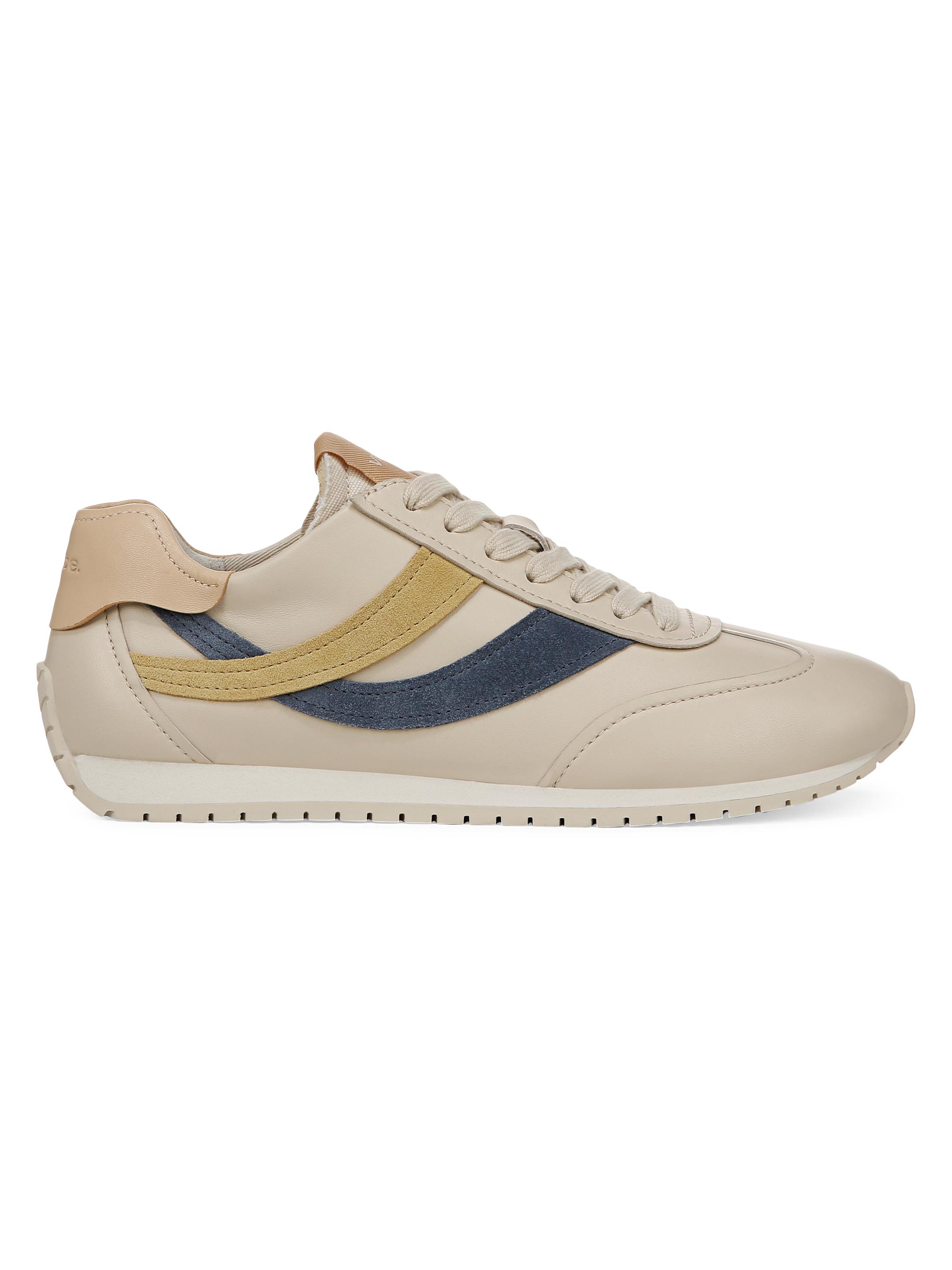 Vince Women's Oasis Runner-W Leather Sneakers - Moonlight Wheatstone
