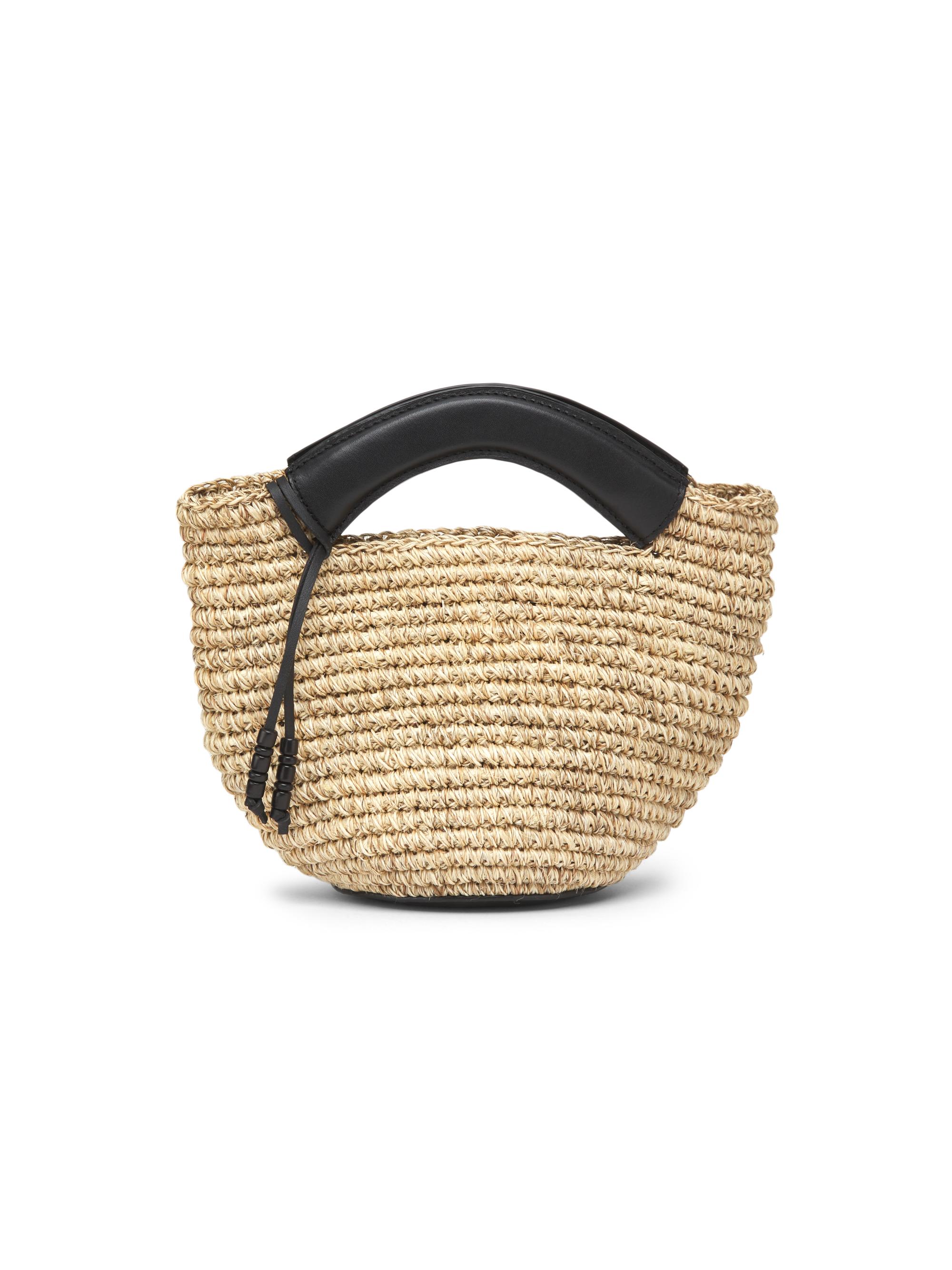 Hunting Season Women's Mini Woven Shopper Bag - Black