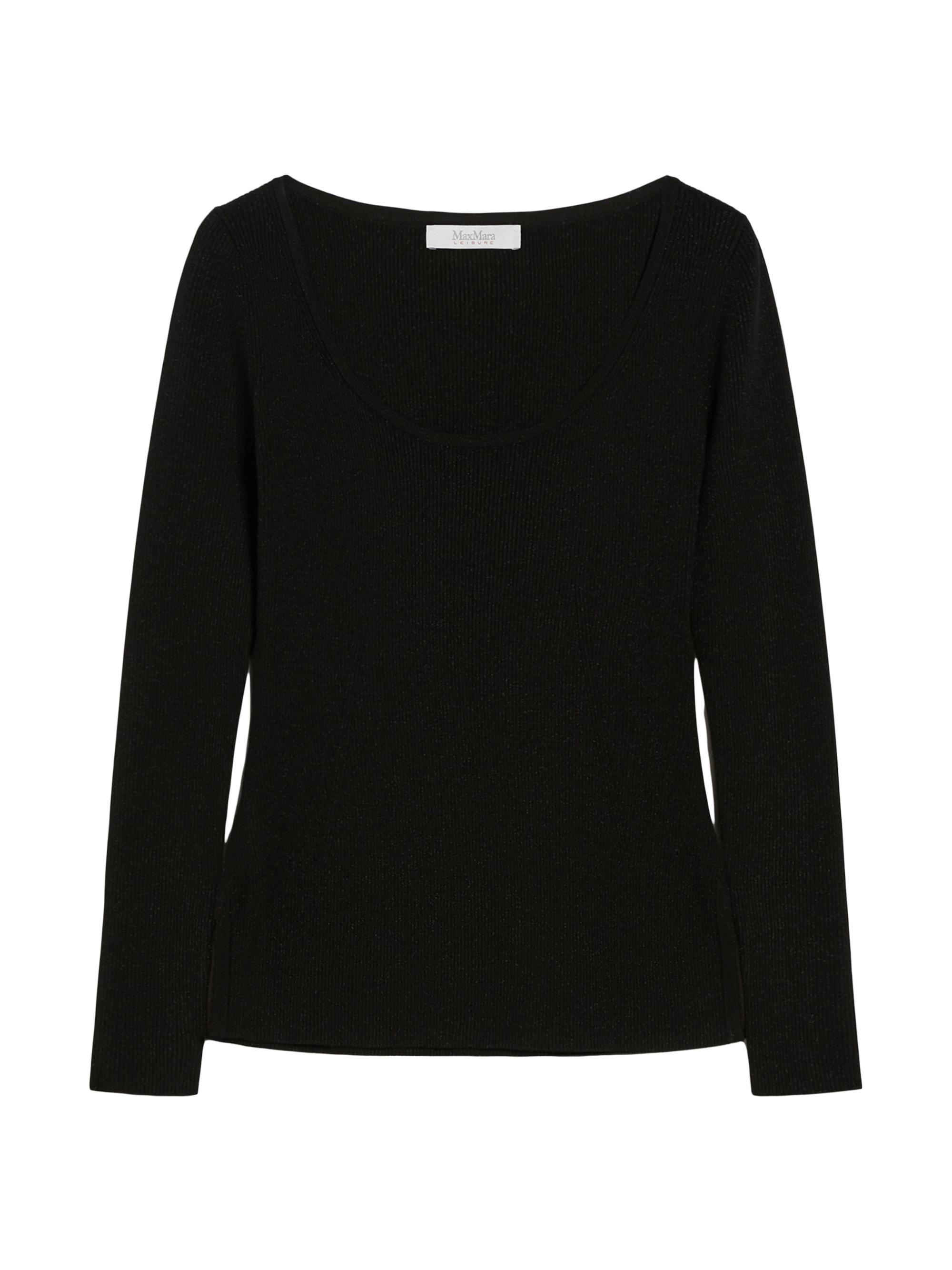 MM Max Mara Women's Ondina Knit Sweater - Black