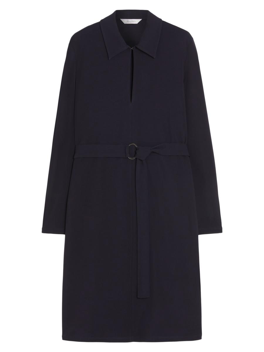 MM Max Mara Dorema Jersey Belted Mini-Dress | Saks Fifth Avenue