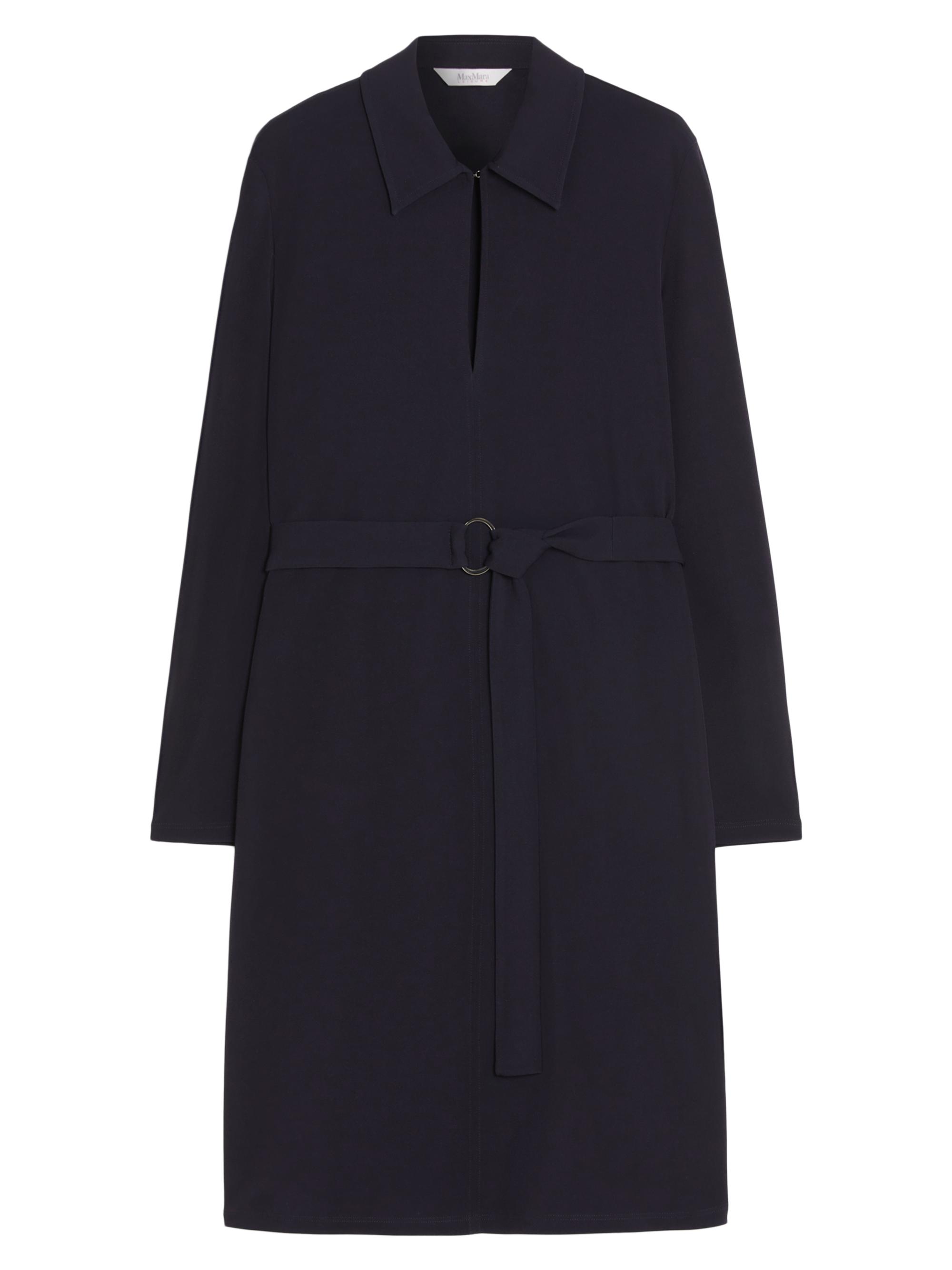 MM Max Mara Women's Dorema Jersey Belted Mini-Dress - Navy