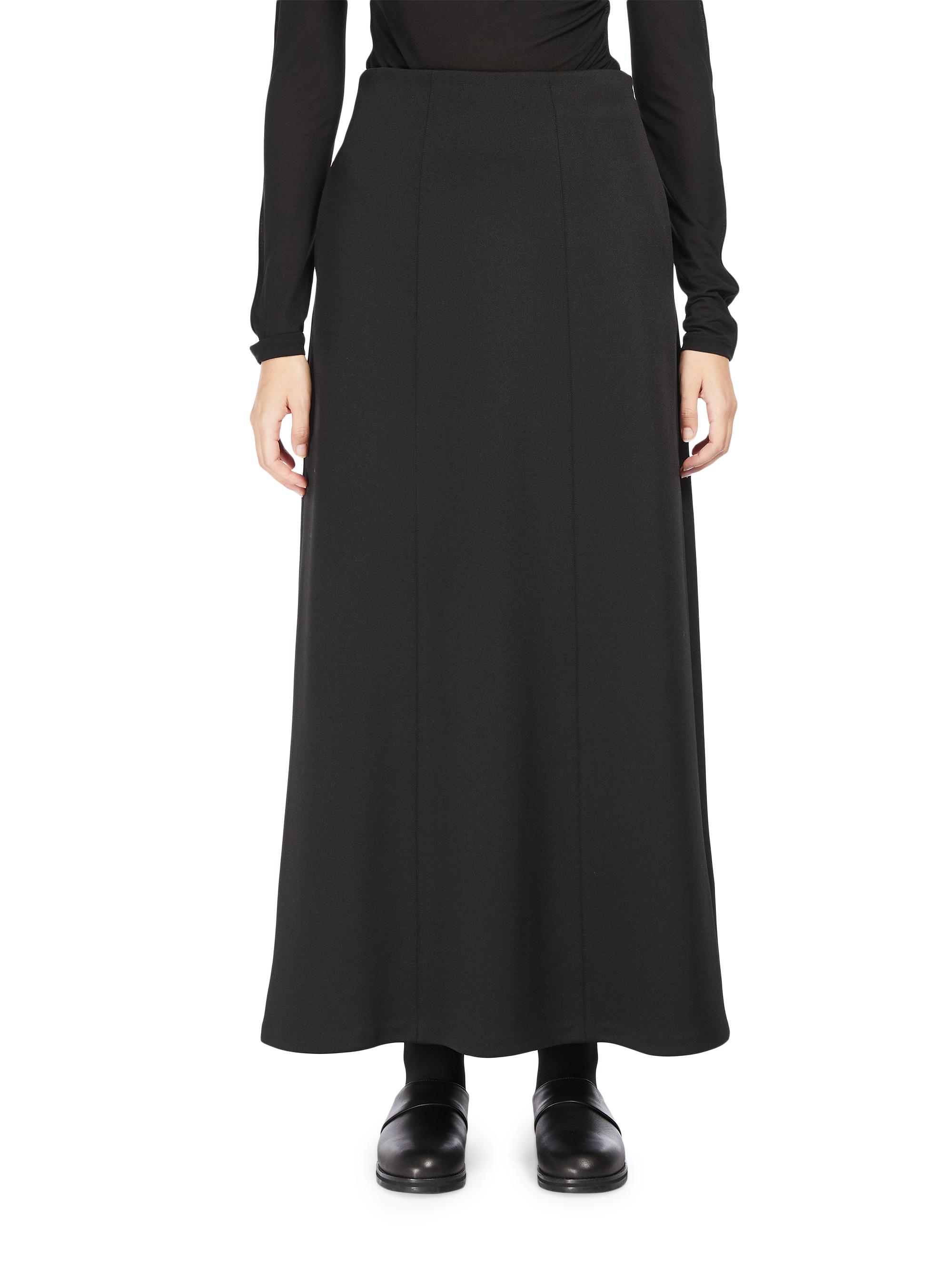MM Max Mara Women's Derrik Jersey Maxi-Skirt - Black