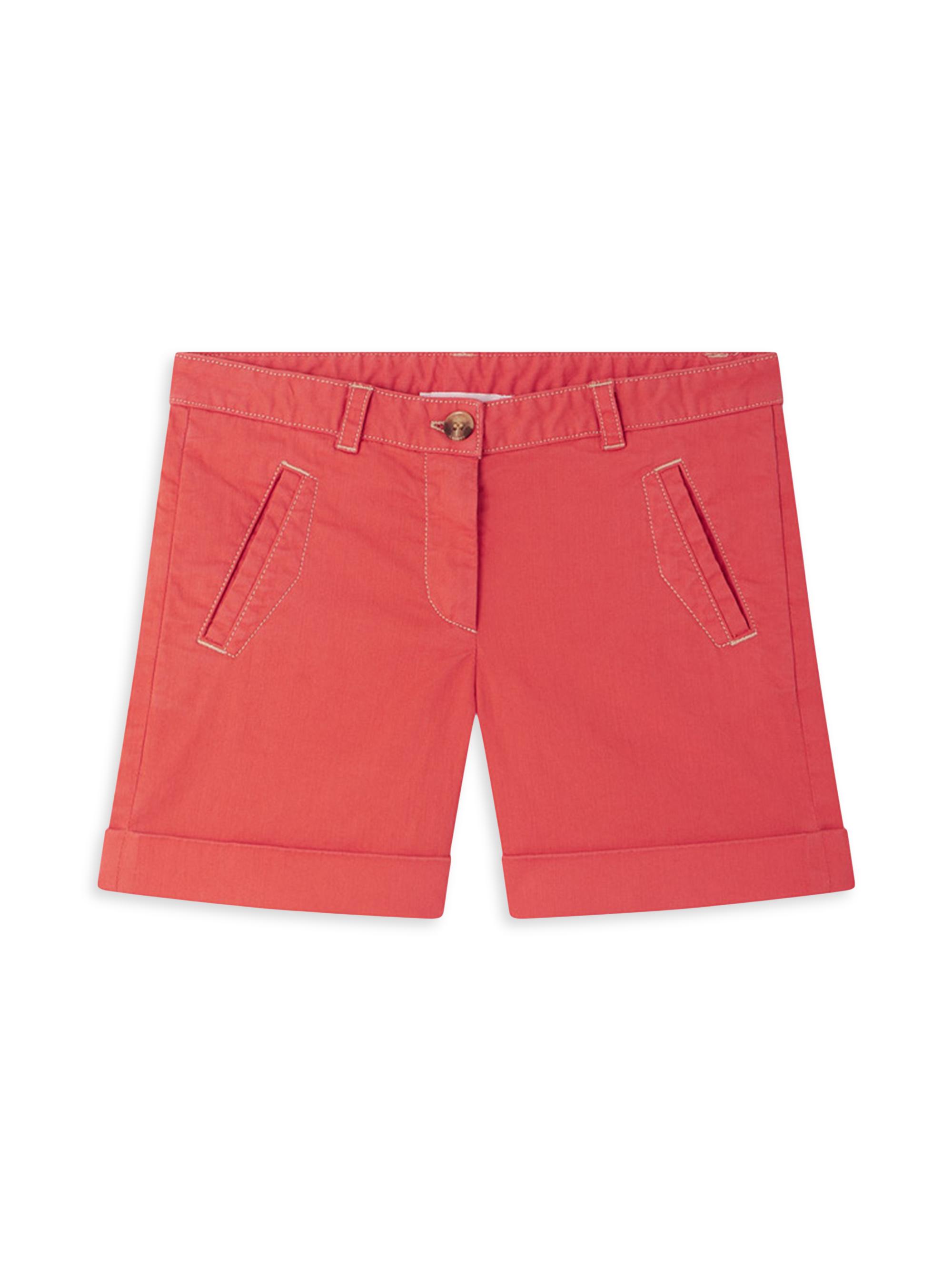 Bonpoint Little Girl's & Girl's Elista Bermuda Shorts - Red