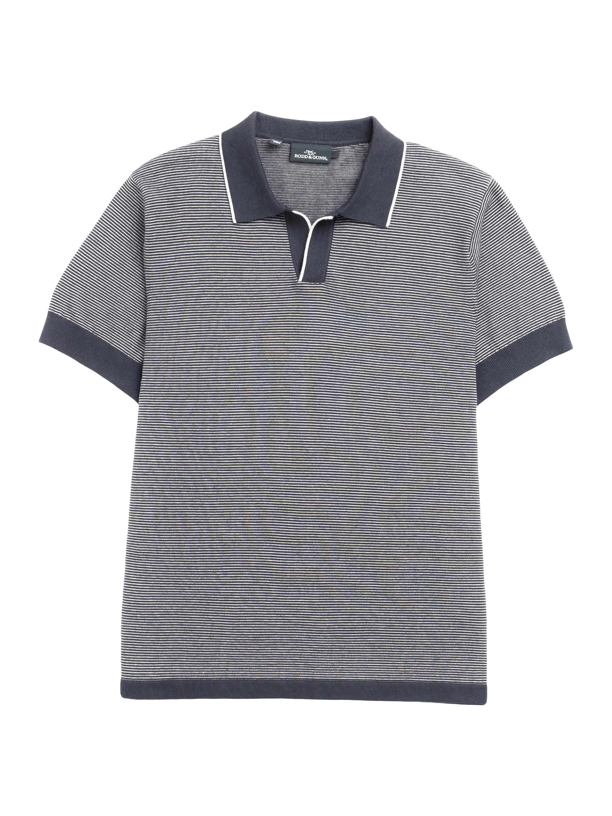 Rodd & Gunn Men's Leefield Knit Polo Shirt - Midnight