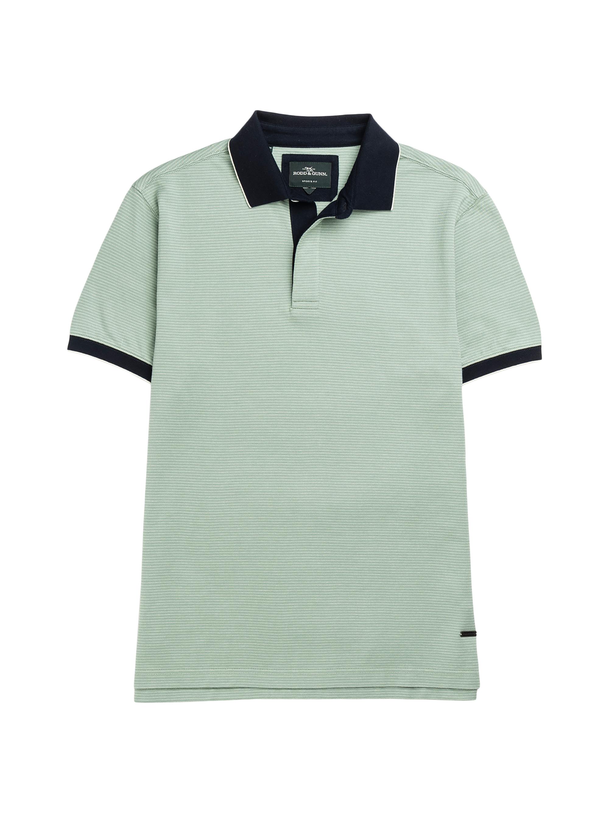 Rodd & Gunn Men's Wilson Bay Sports-Fit Polo Shirt - Thyme