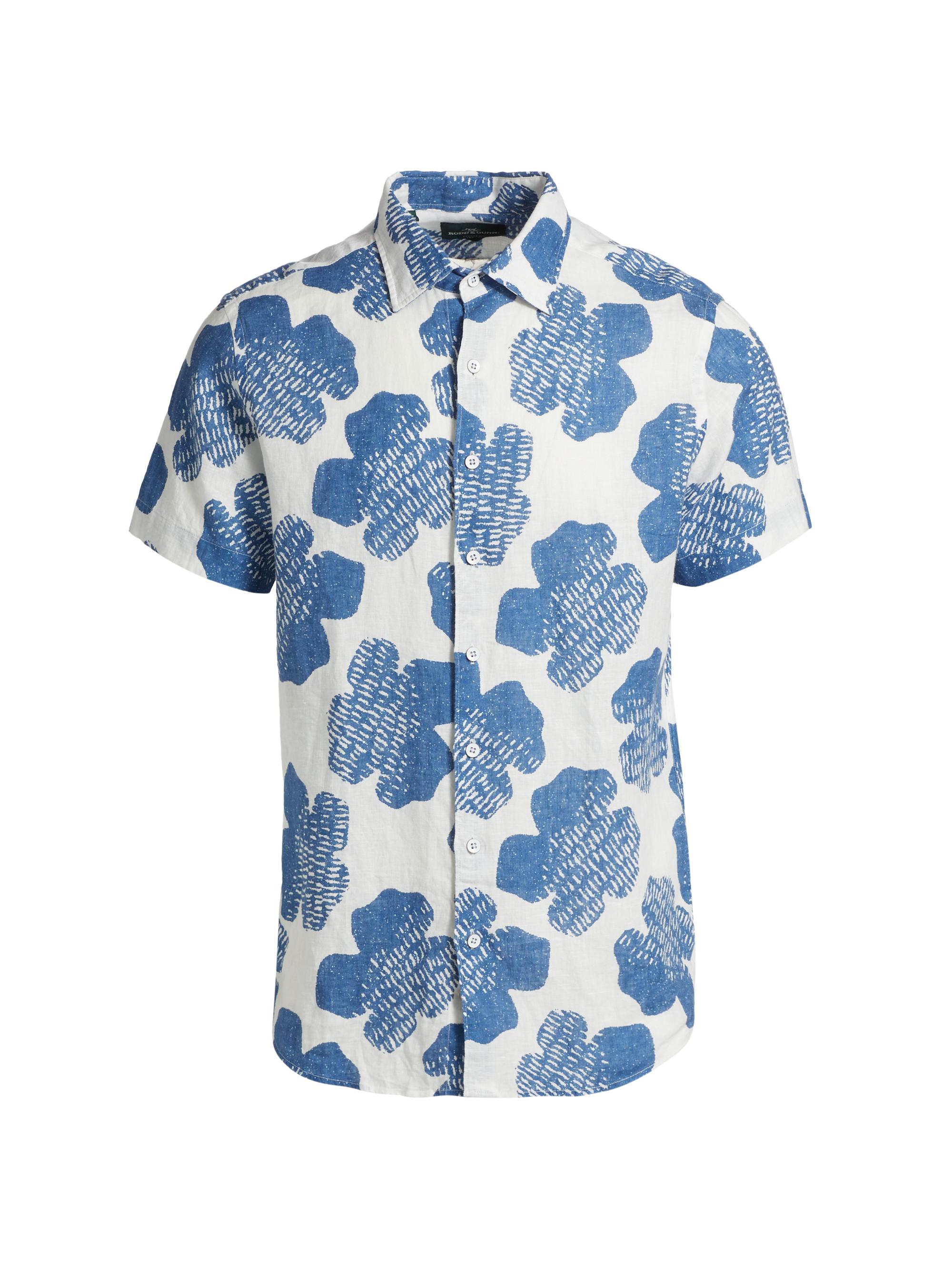 Rodd & Gunn Men's Donnelly Track Sports-Fit Shirt - Regatta