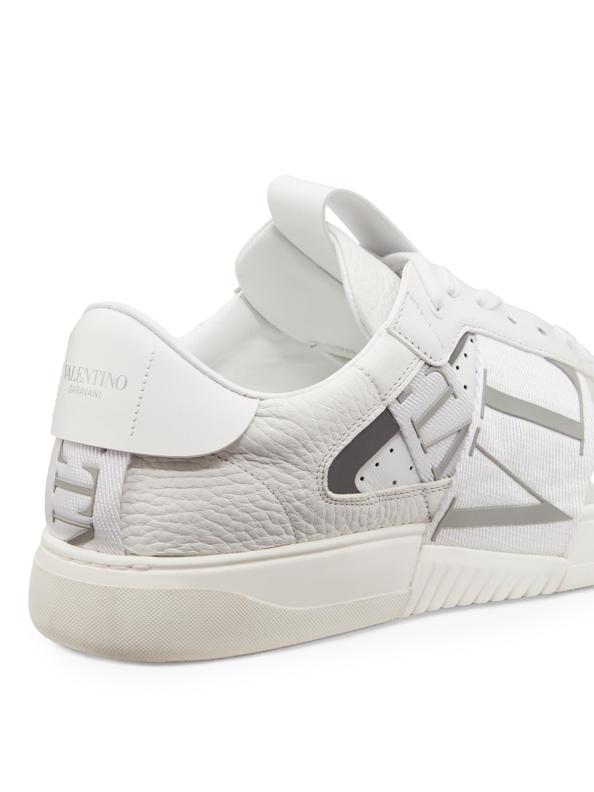 Valentino Garavani Low-Top Calfskin VL7N Sneakers with Bands