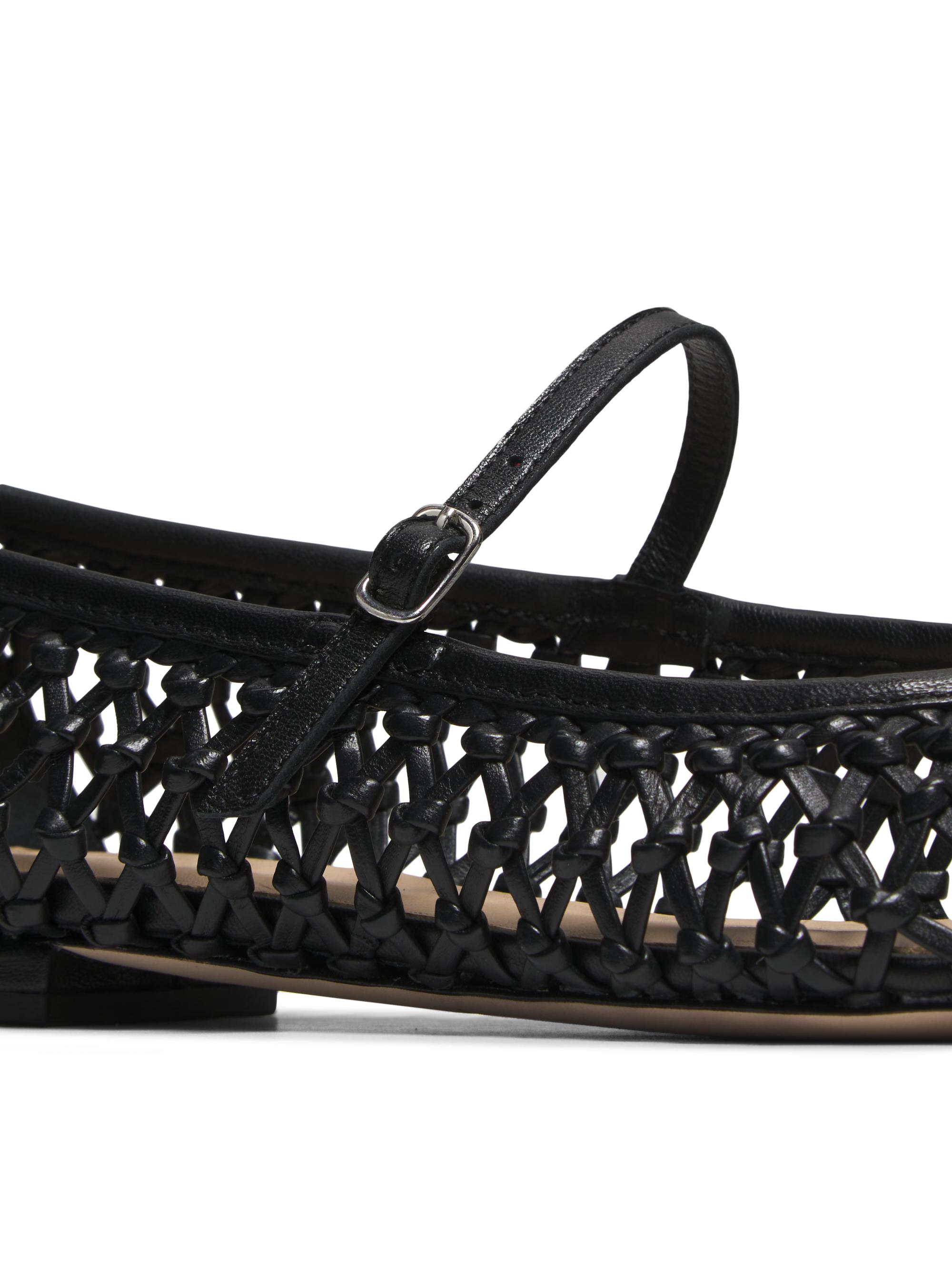 22élevé Hand-Woven Leather Ballet Flats | Saks Fifth Avenue
