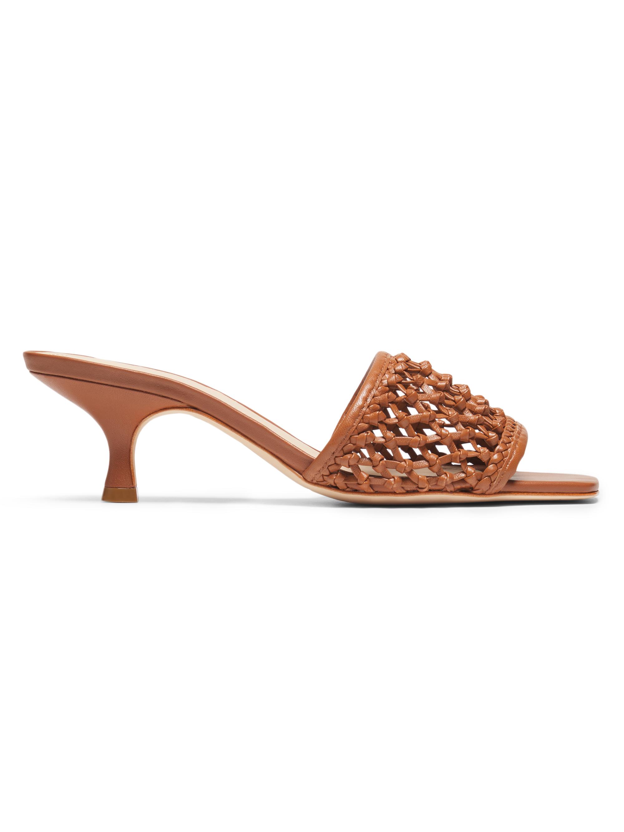 Fendi Fold 55MM Eel Skin Mules | Saks Fifth Avenue