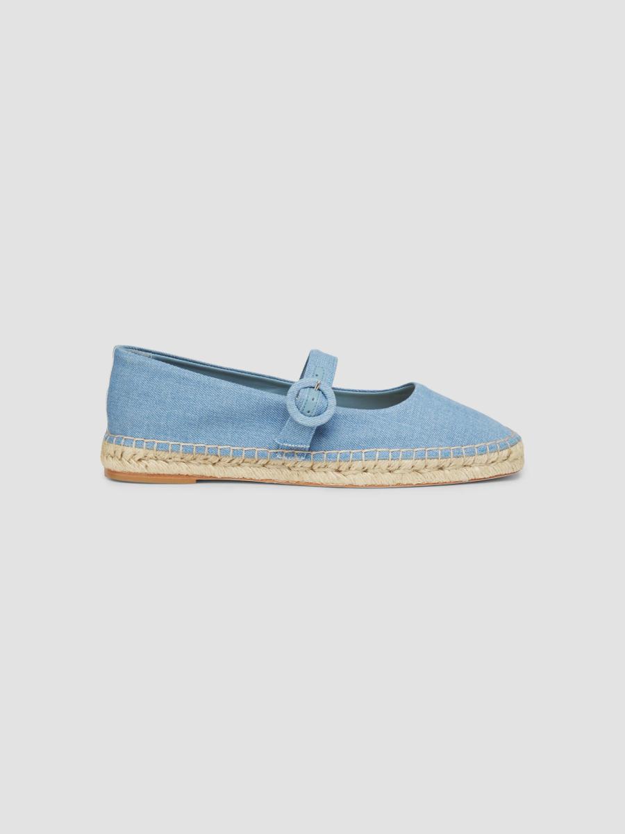 22élevé Mary Jane Denim Espadrilles | Saks Fifth Avenue