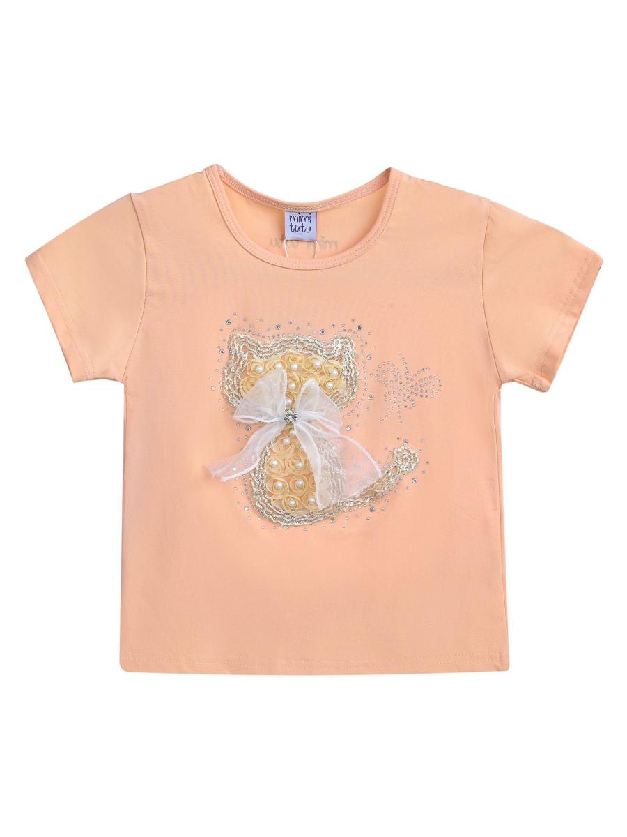 Mimi Tutu Baby Girl's, Little Girl's & Girl's Cat T-shirt In Orange