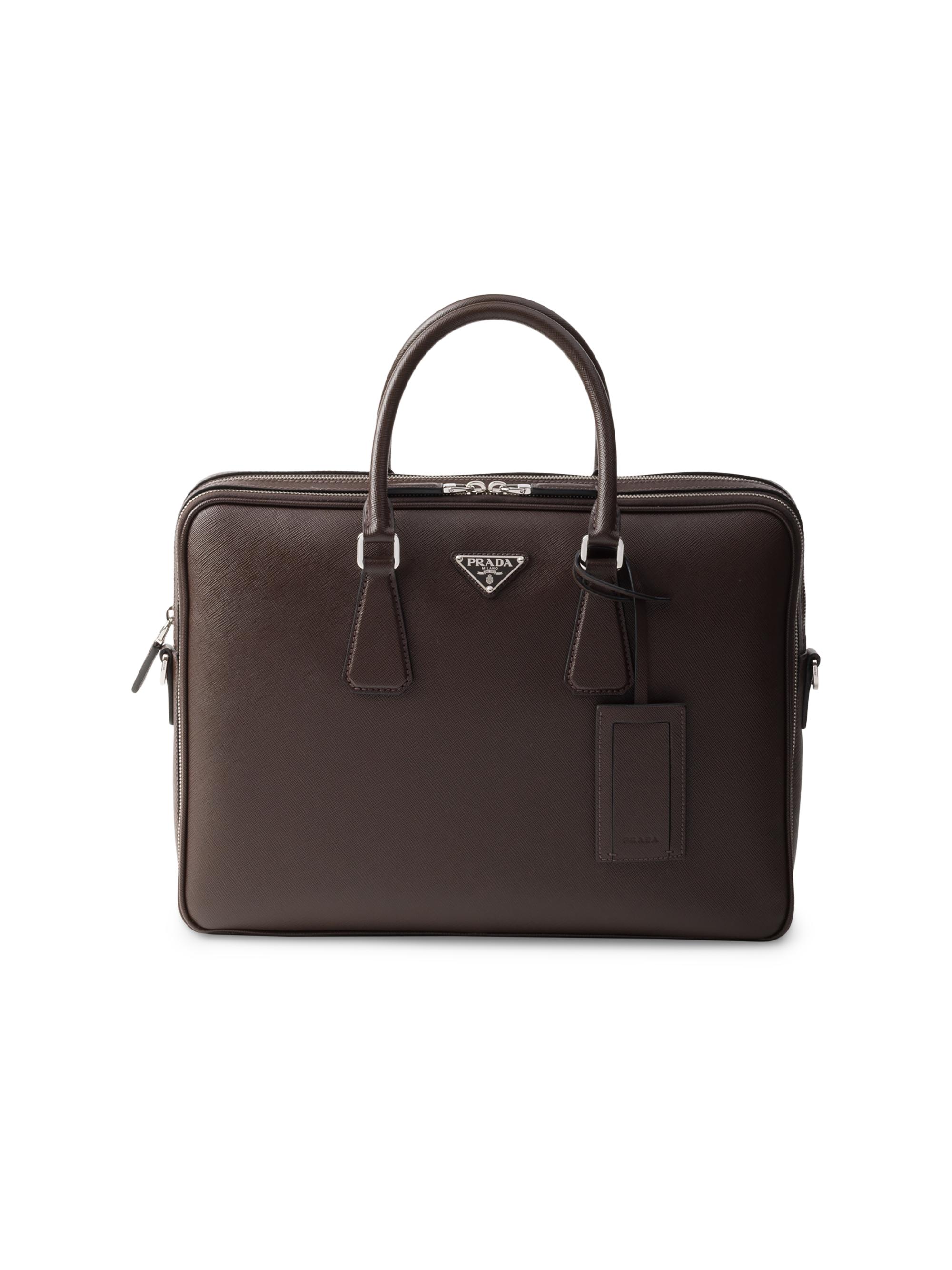 PRADA ハンドバッグ ビジネスバッグ 57 Prada Saffiano Leather Briefcase | Saks Fifth Avenue