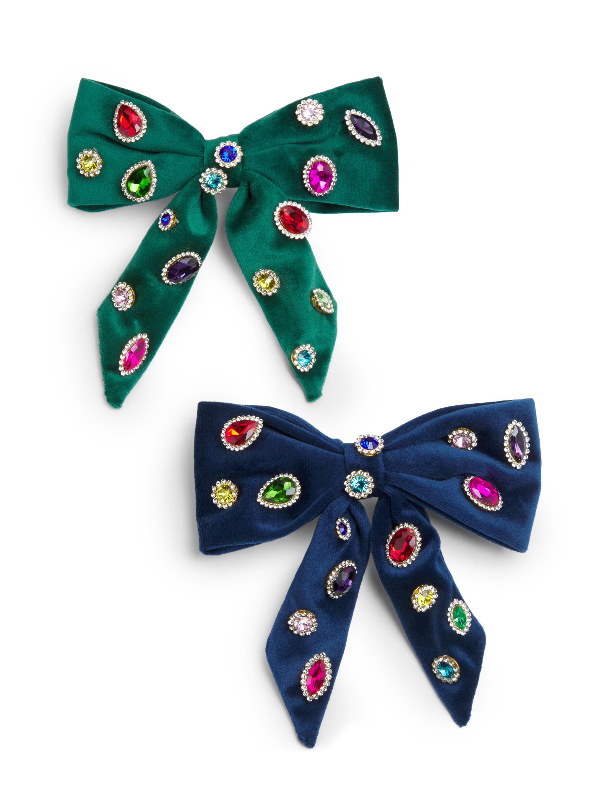 Bari Lynn Girl's Holiday Bows 2-Piece Set Saks Fifth Avenue - Main Image