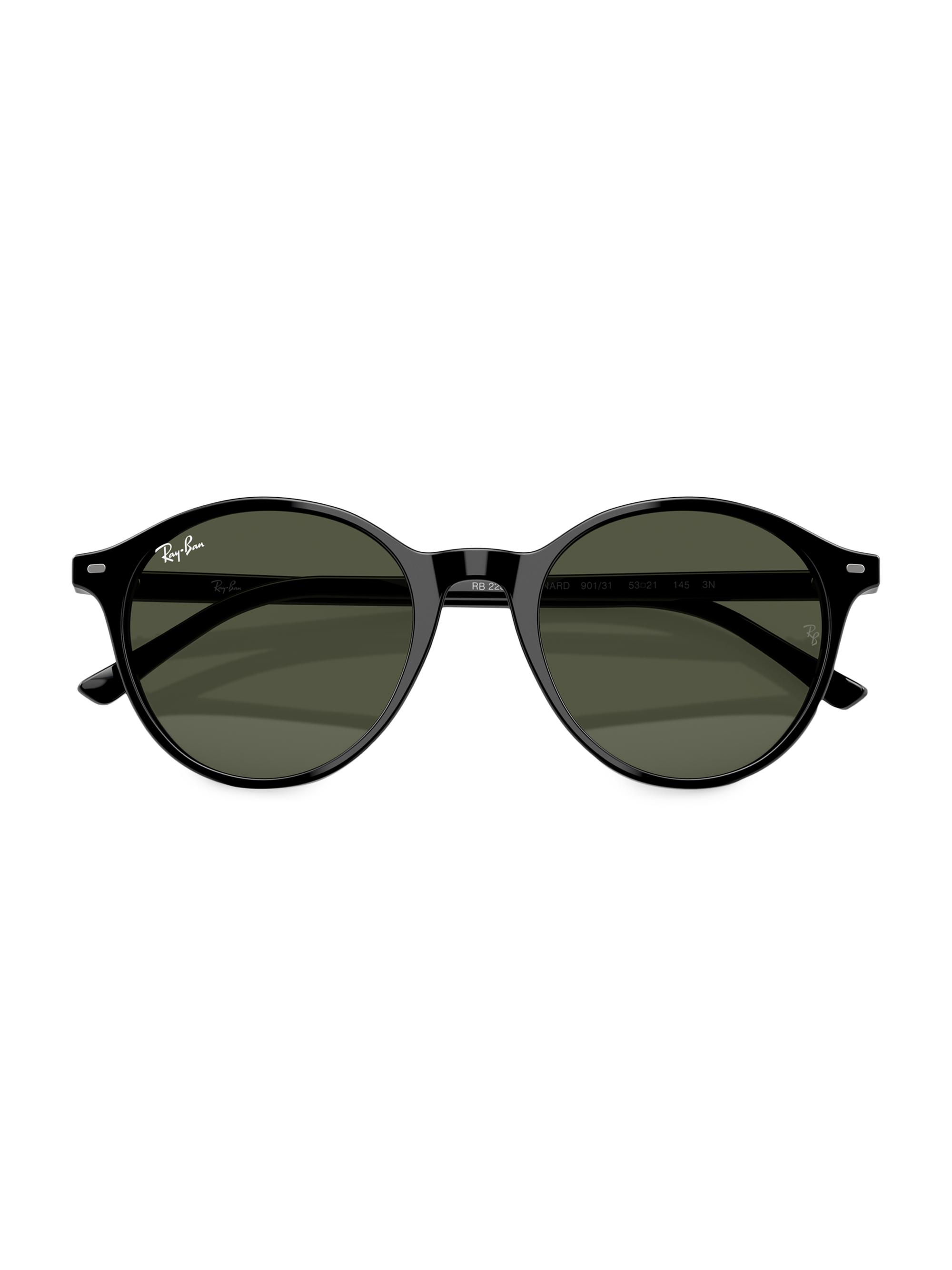 Ray-Ban RB2230 Bernard 53MM Round Sunglasses | Saks Fifth Avenue