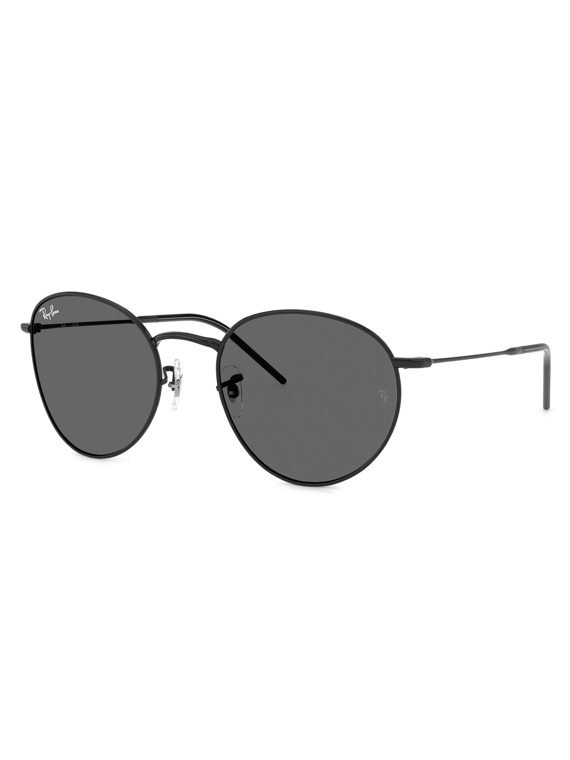 Ray-Ban Women's 0RBR0103S 53MM Round Sunglasses - Dark Grey Black