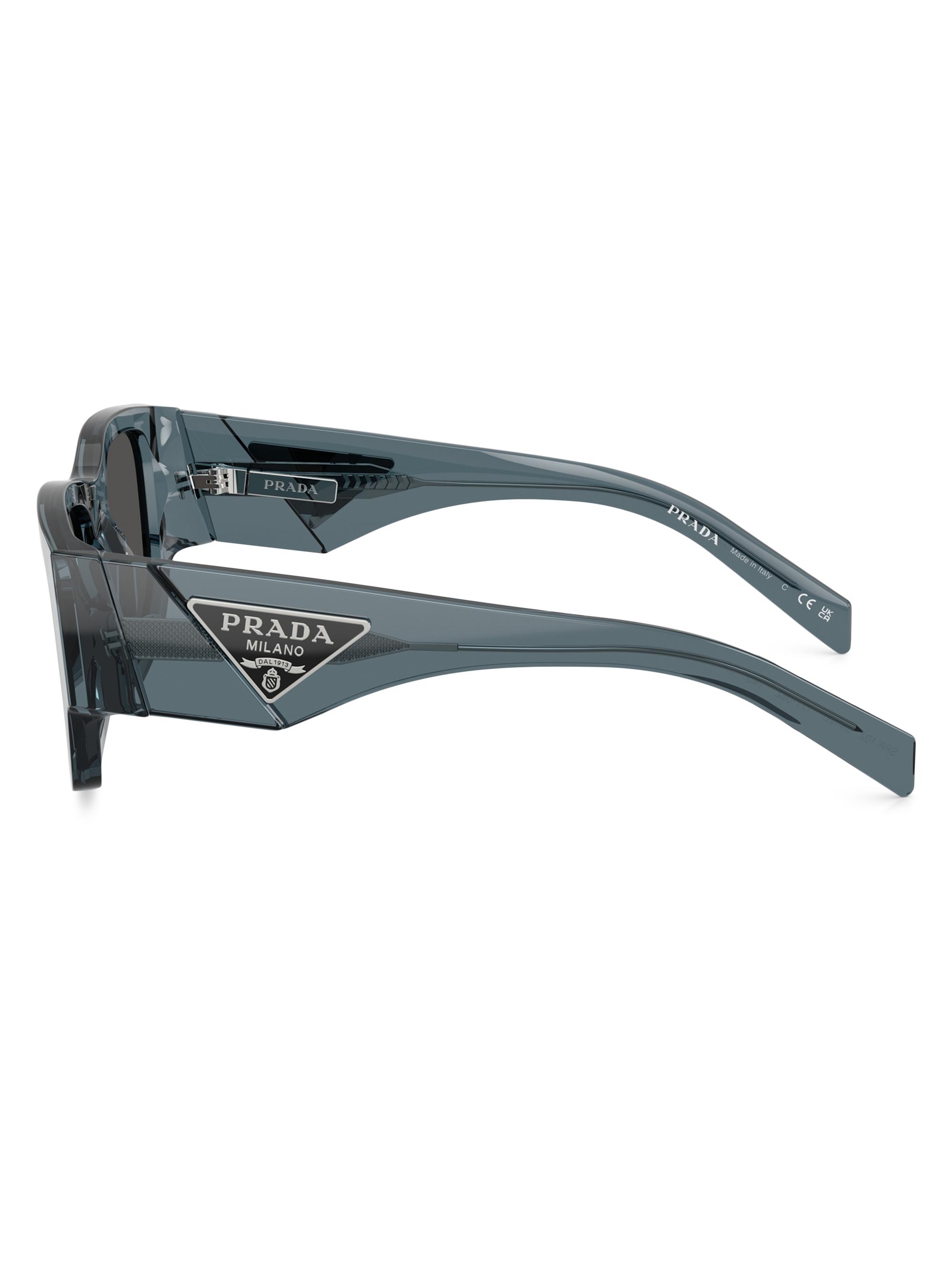 Prada 54MM Rectangular Sunglasses | Saks Fifth Avenue