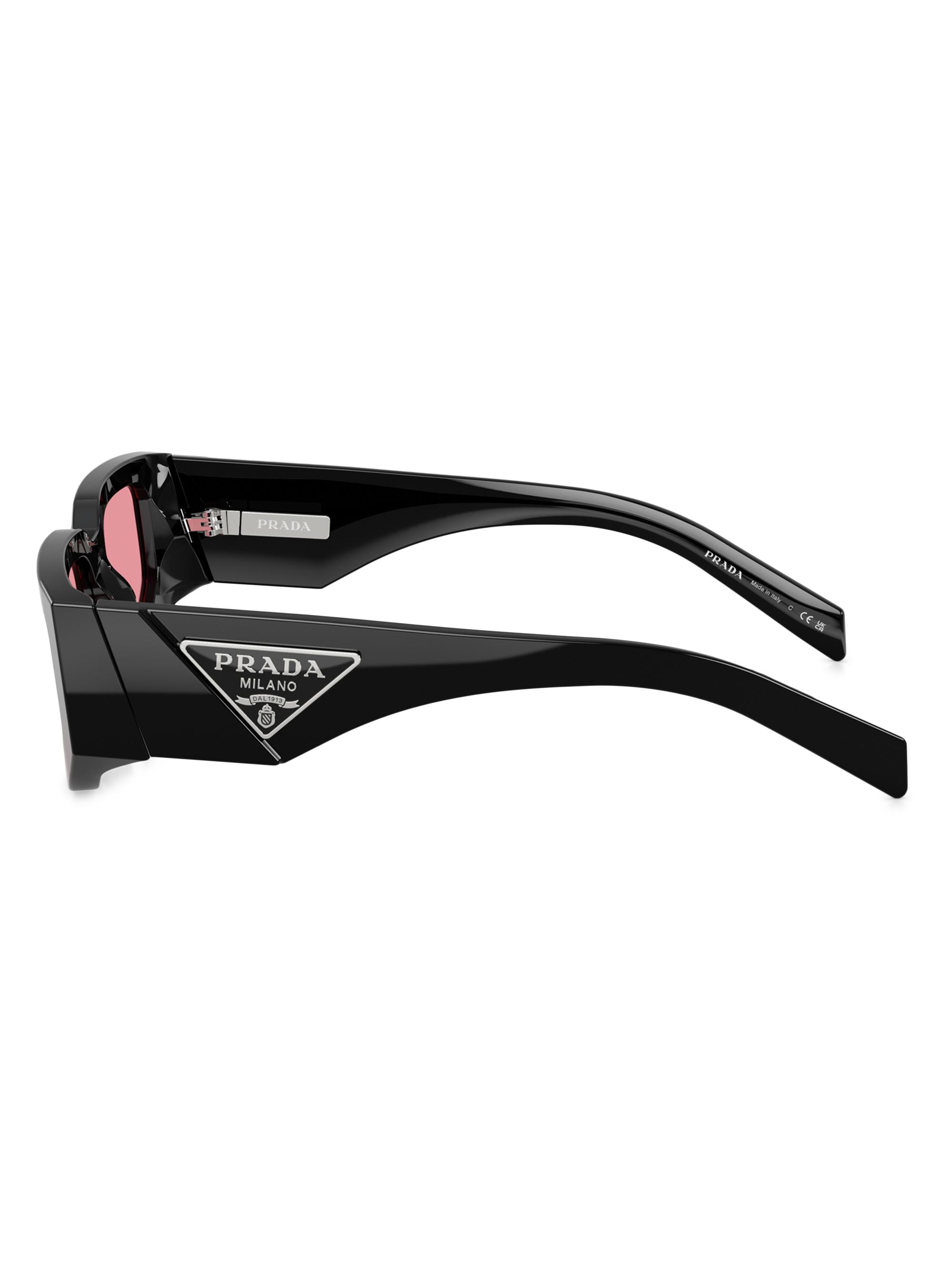 Prada 54MM Rectangular Sunglasses | Saks Fifth Avenue