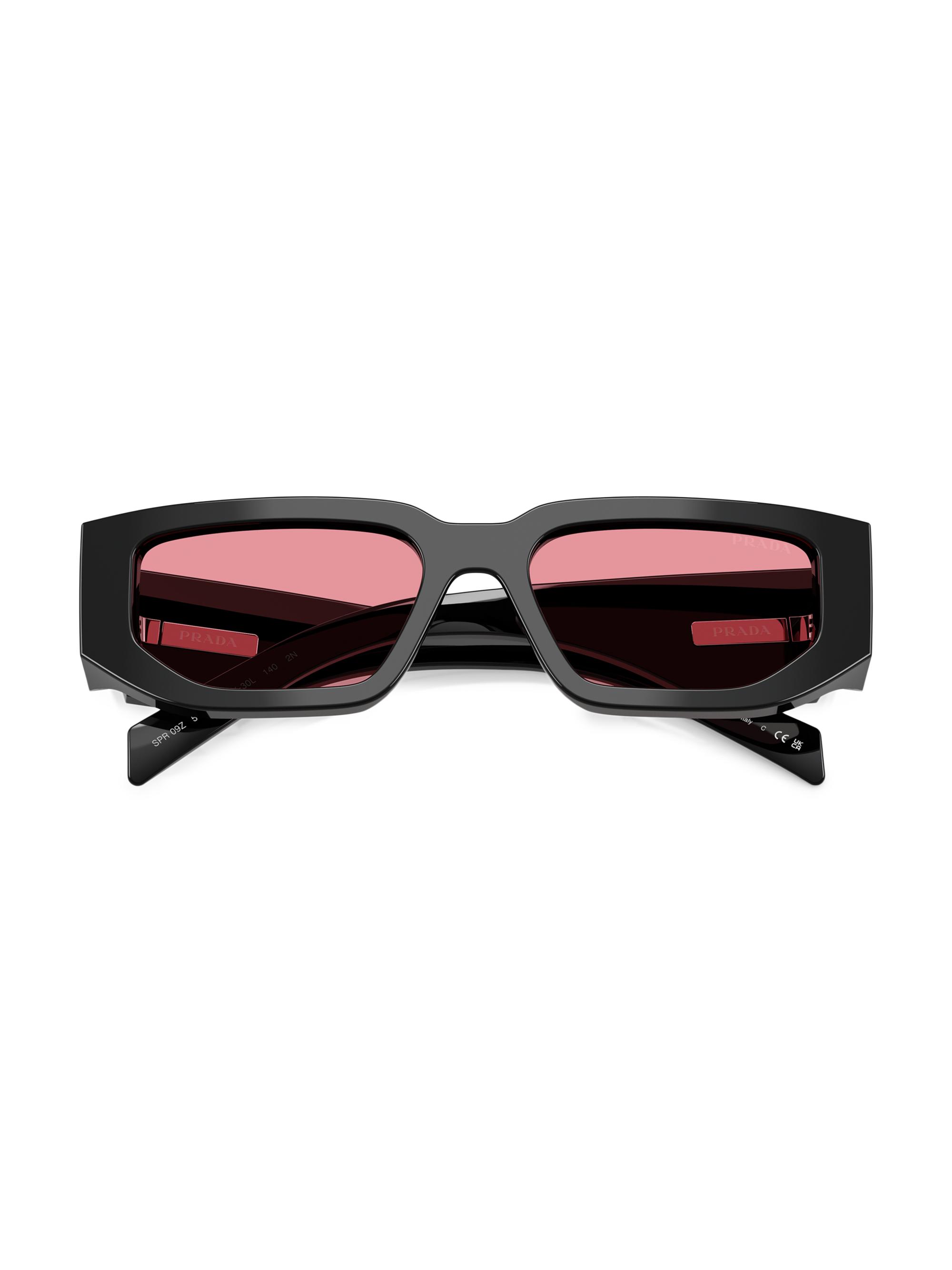 Prada 54MM Rectangular Sunglasses | Saks Fifth Avenue