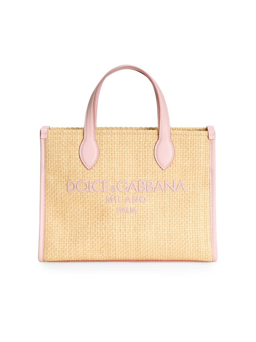 【関税＆送料込み】Dolce & Gabbana Pink Leather Tote Bag Wi Dolce & Gabbana Shopping Bag | italist