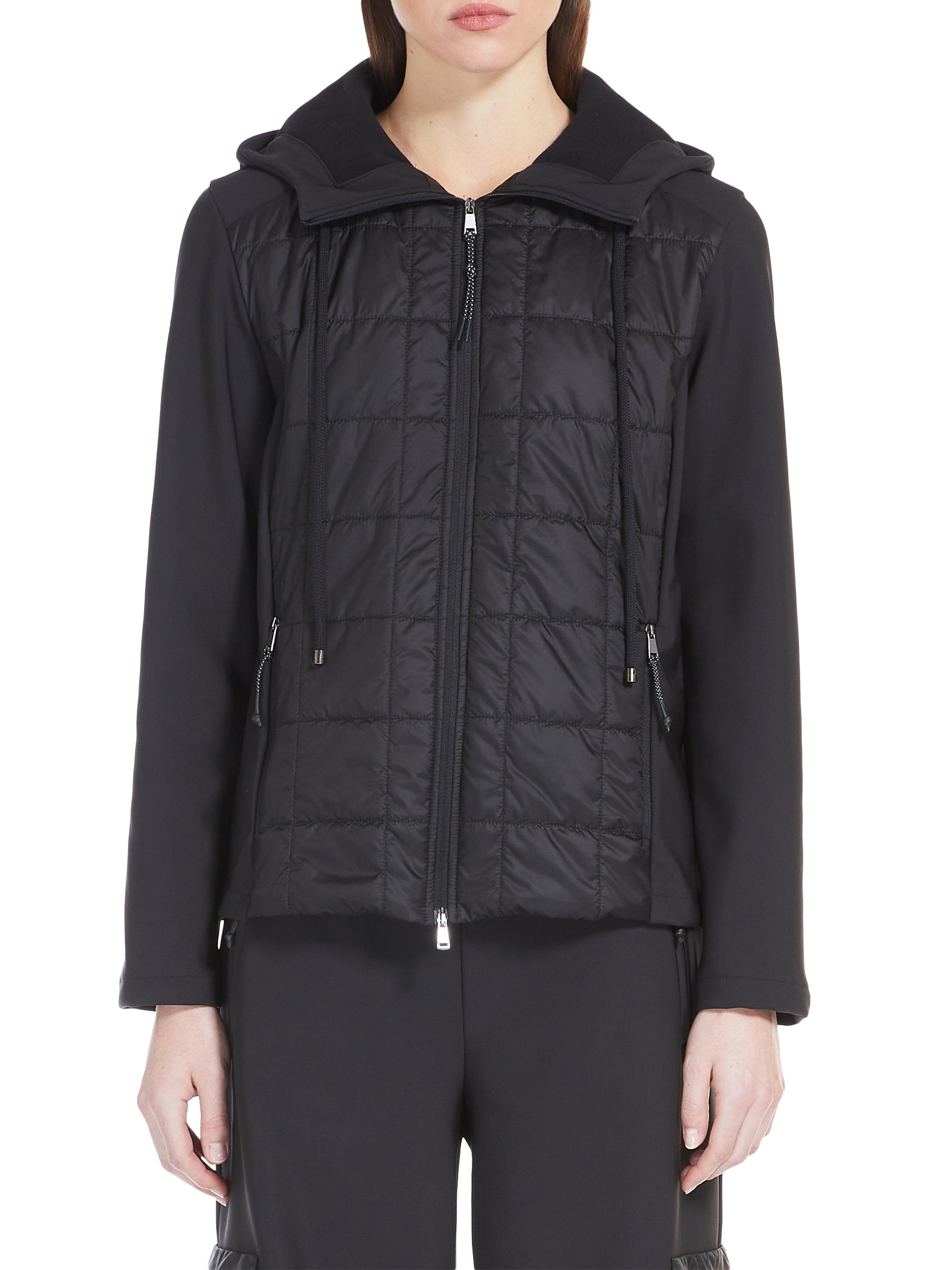 MM Max Mara Women's Reed Hooded Jacket - Black