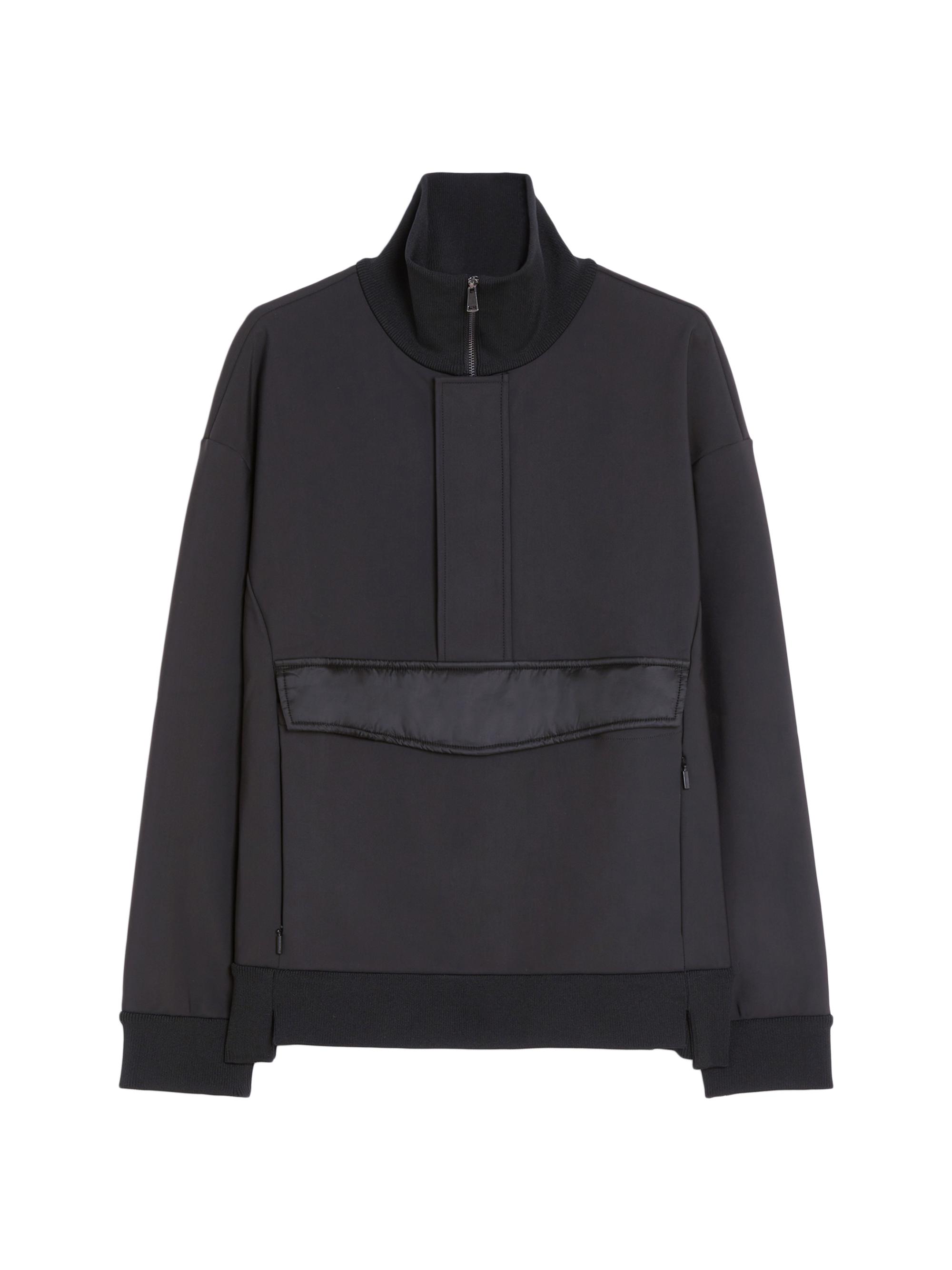 MM Max Mara Women's Porfido Utility Sweatshirt - Black