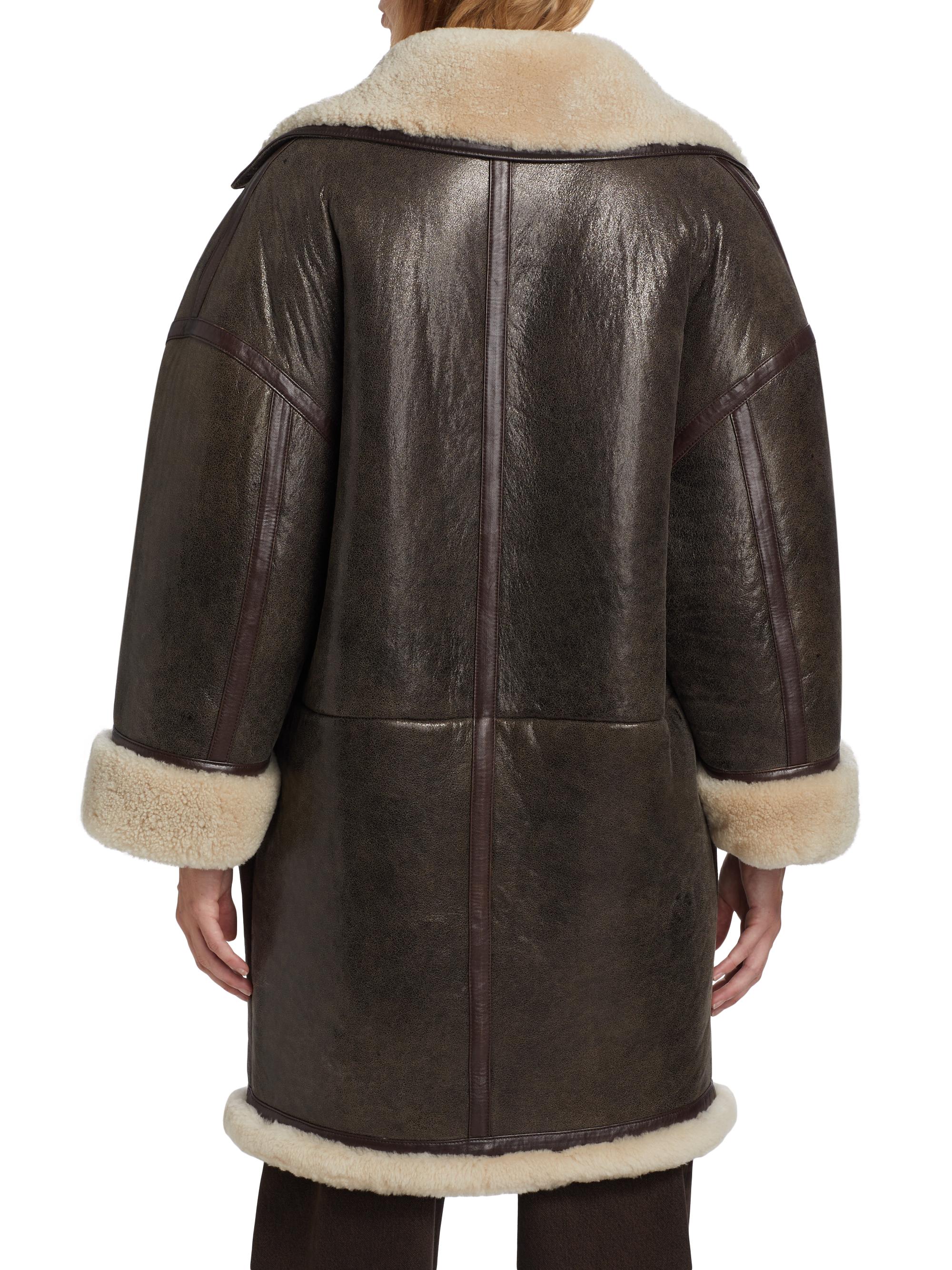 sheller pocket fur cocoon coat グレー pocket fur cocoon coat