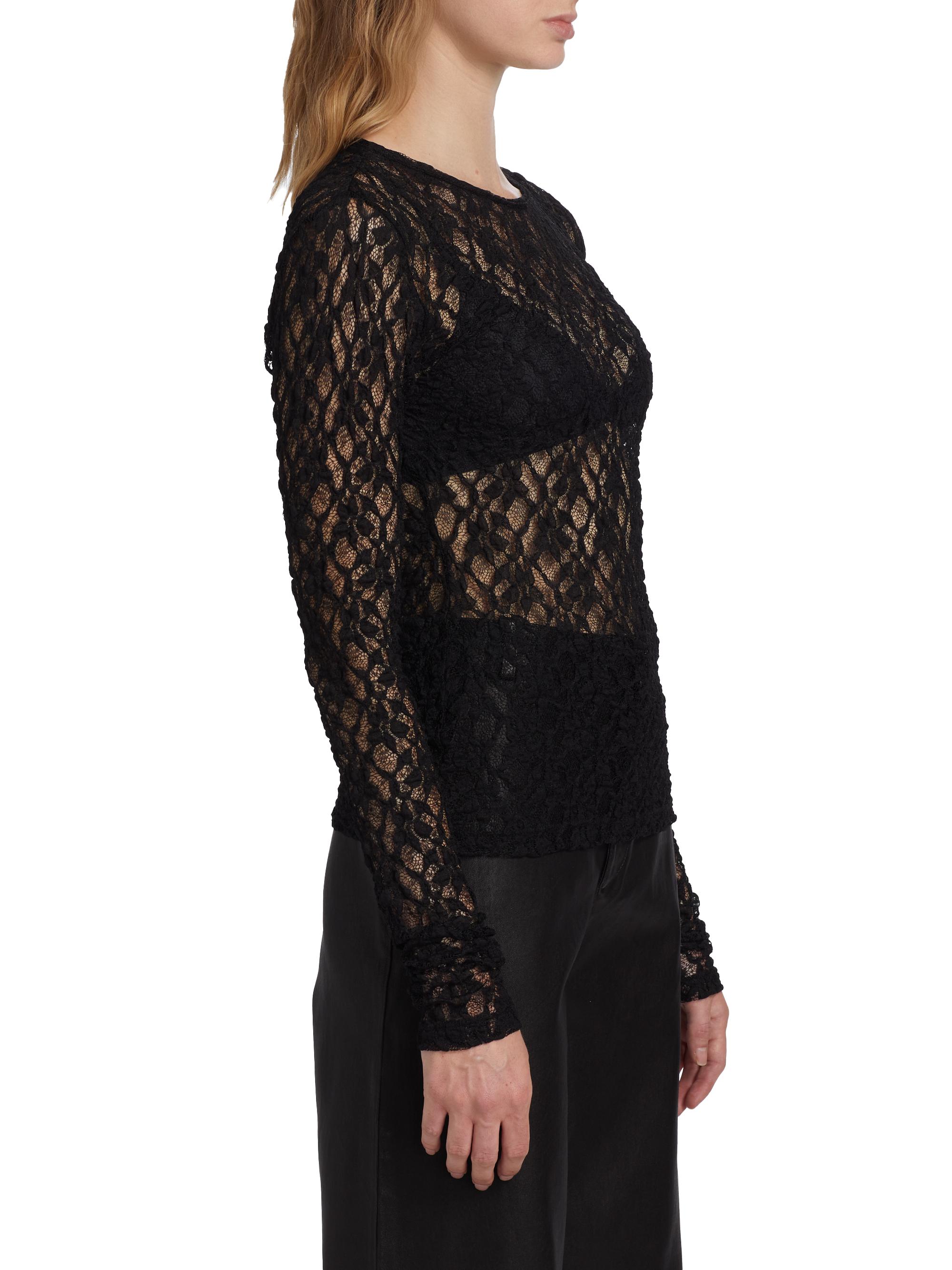 theredthread S framed lace tops black S framed lace tops Frame