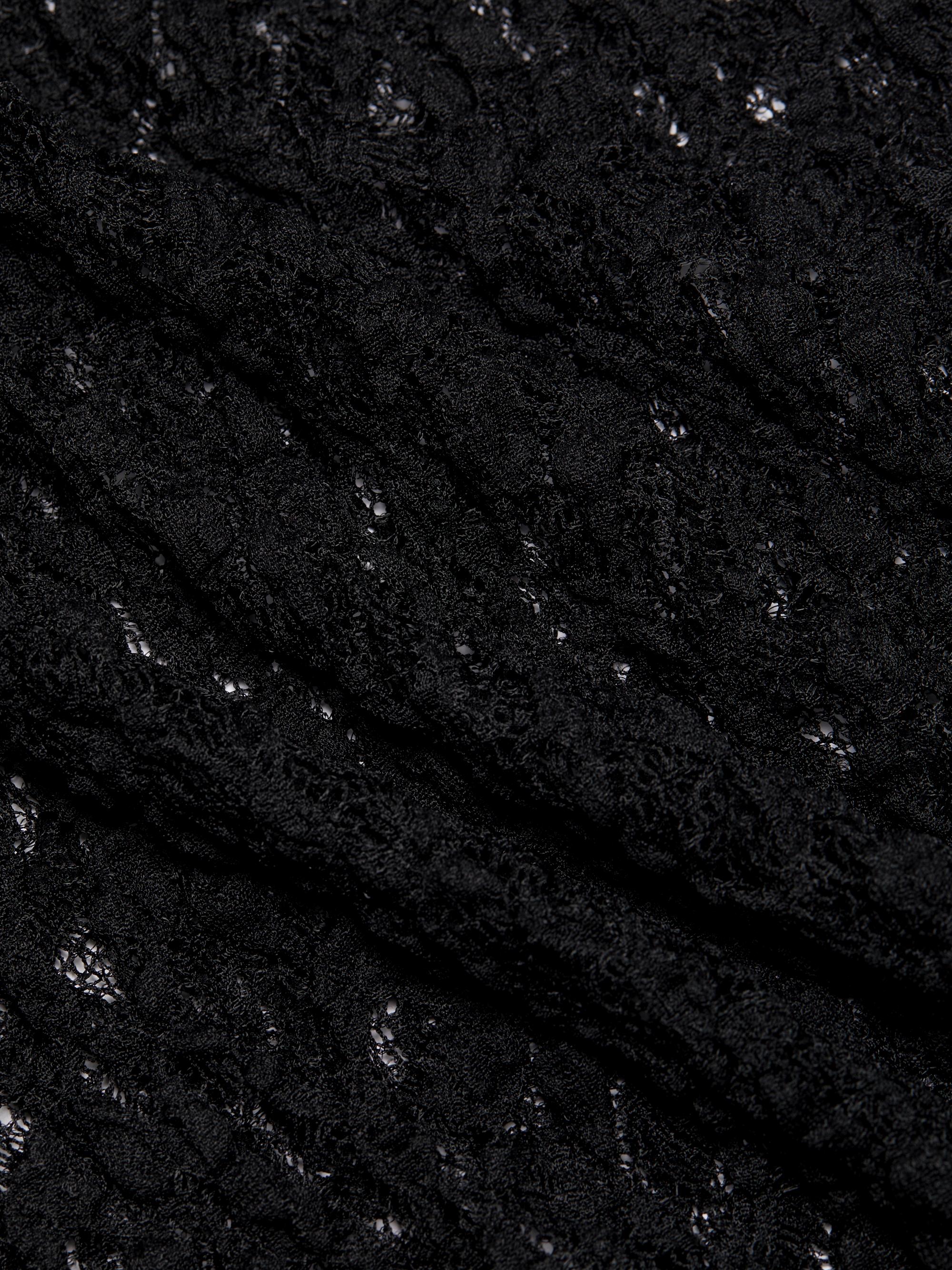 Frame Mesh Lace Long-Sleeve Top | Saks Fifth Avenue