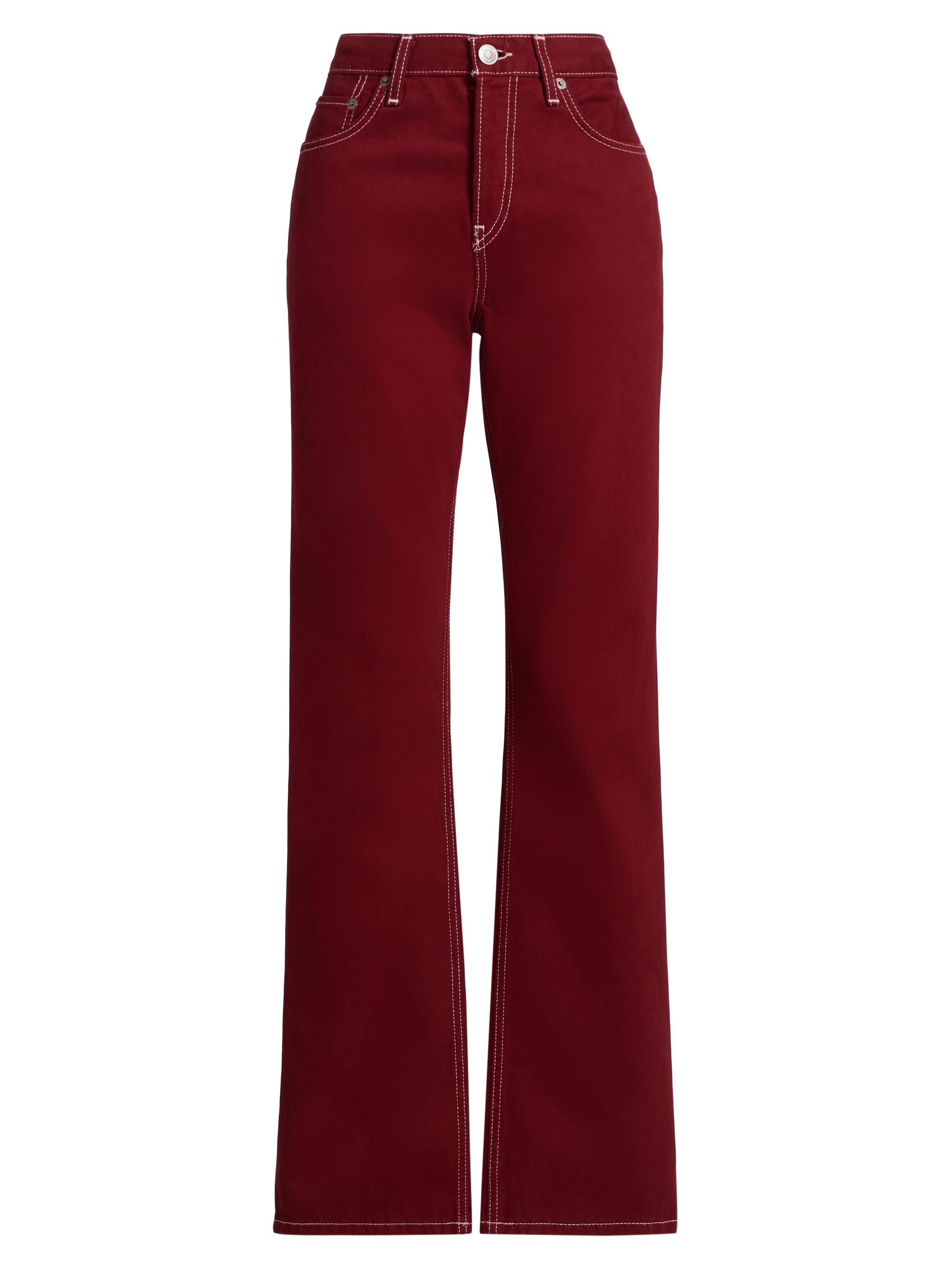 Re/done Women's The Standard Straight-Leg Jeans - Currant