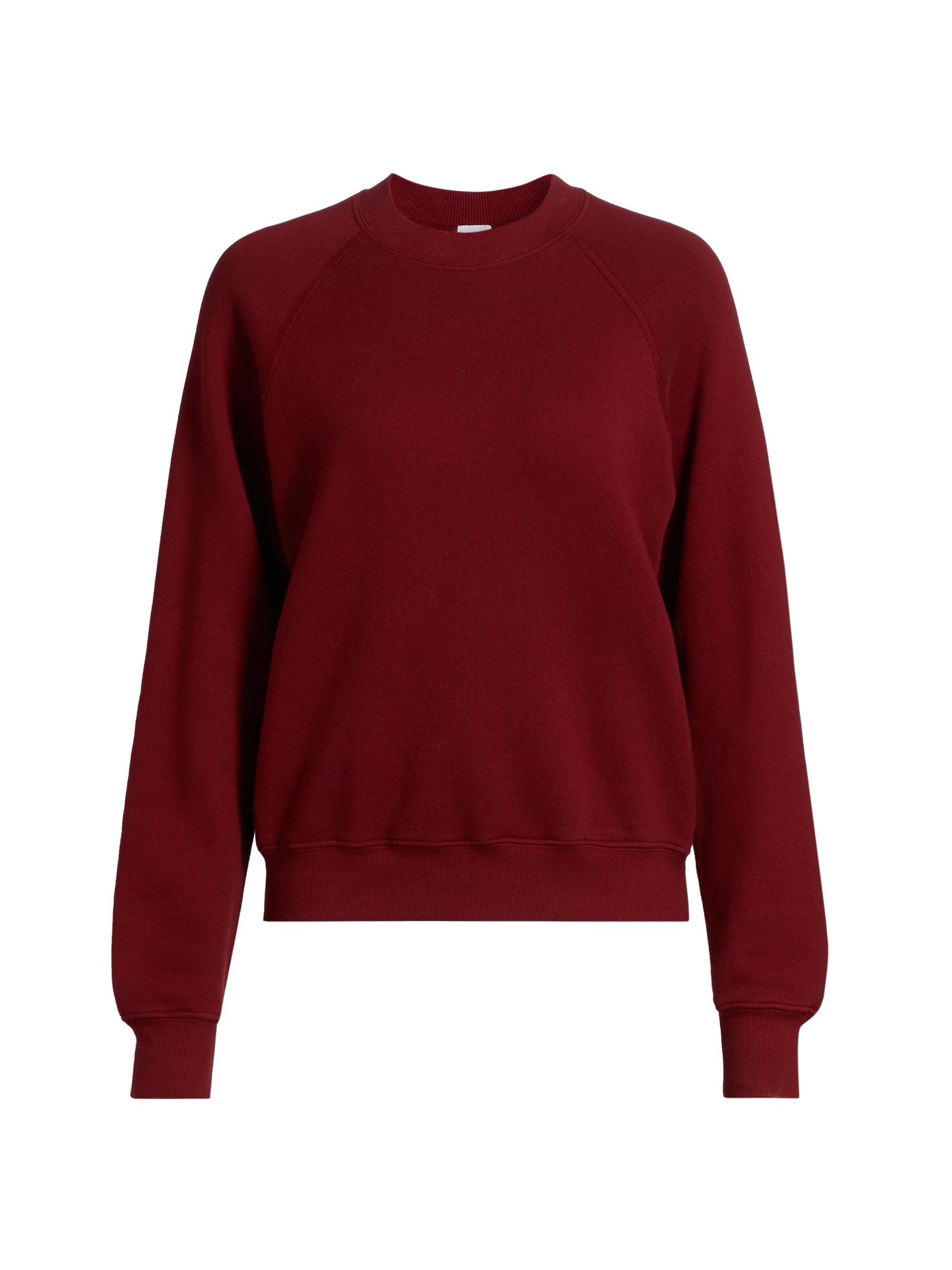 Re/done Women's Classic Crewneck Sweatshirt - Currant