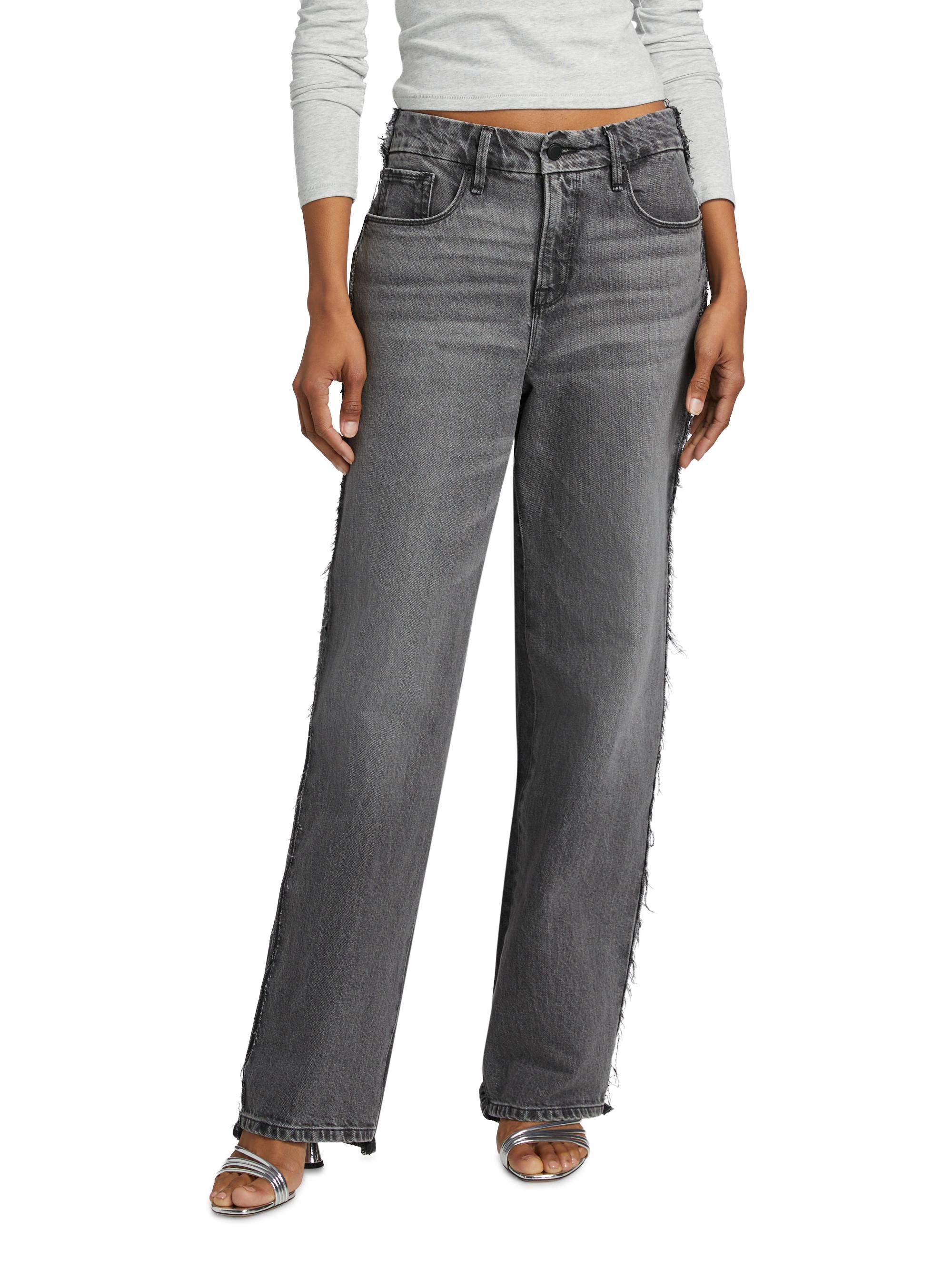 Good 90s Mid-Rise Straight Jeans