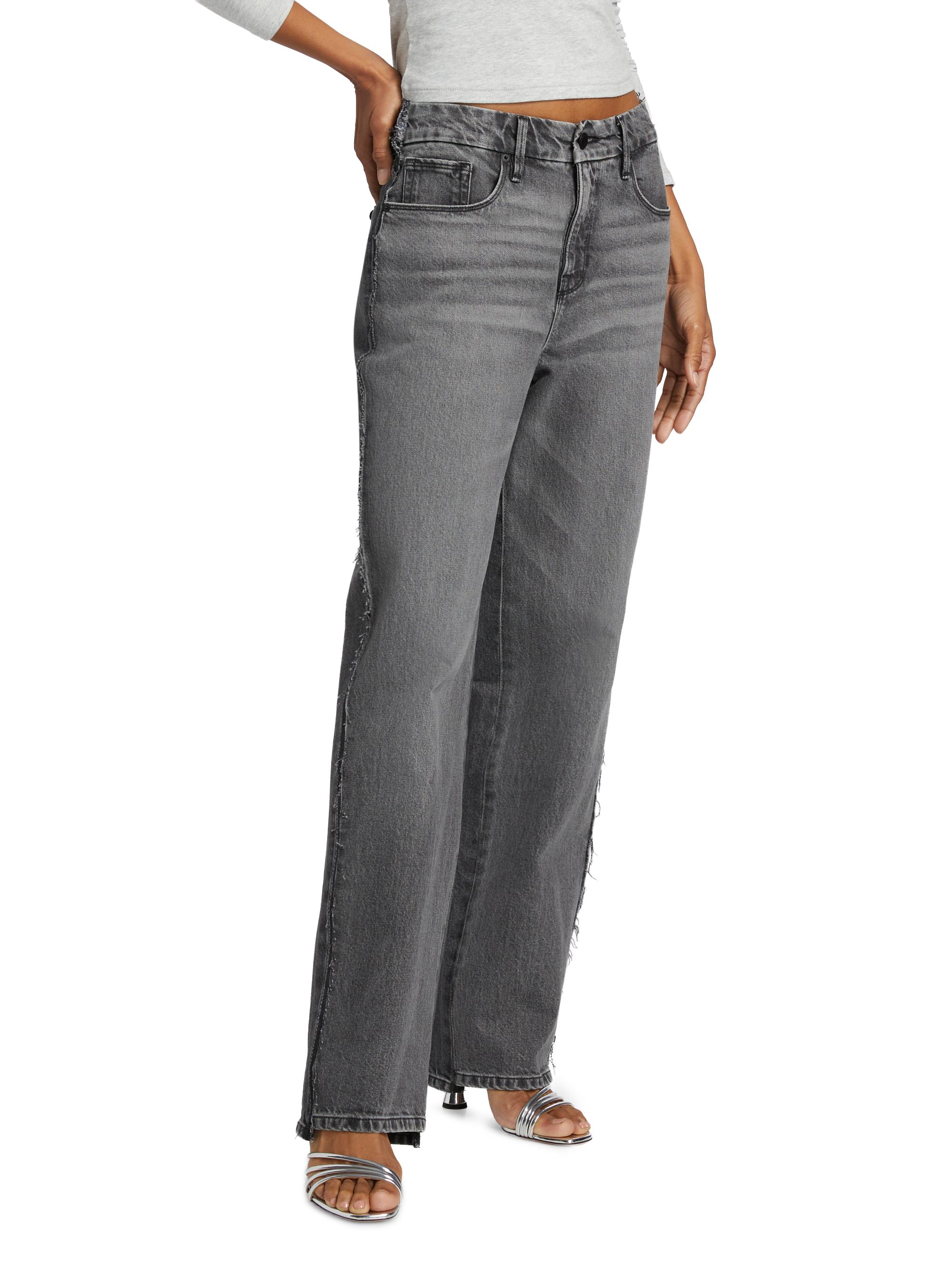 Good 90s Mid-Rise Straight Jeans