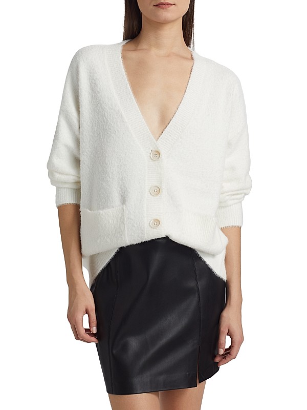 Shop Good American Plush Oversized Cardigan | Saks Fifth Avenue Shop Good American Plush Oversized Cardigan | Saks Fifth Avenue