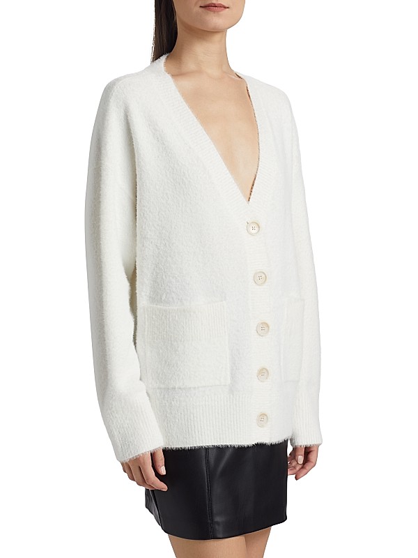 Shop Good American Plush Oversized Cardigan | Saks Fifth Avenue Shop Good American Plush Oversized Cardigan | Saks Fifth Avenue