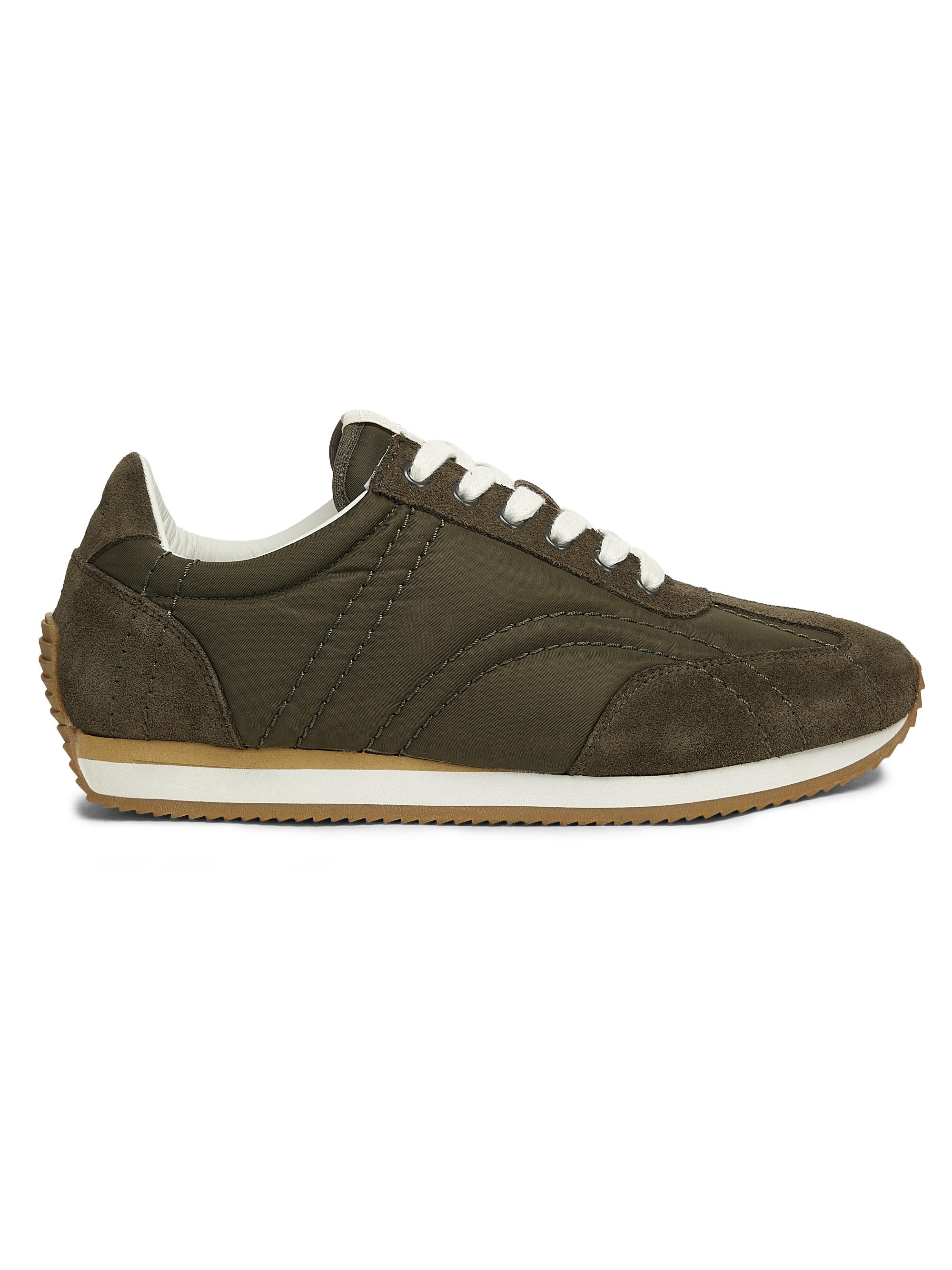 Toteme Women's Sport Low-Top Sneakers - Dark Olive